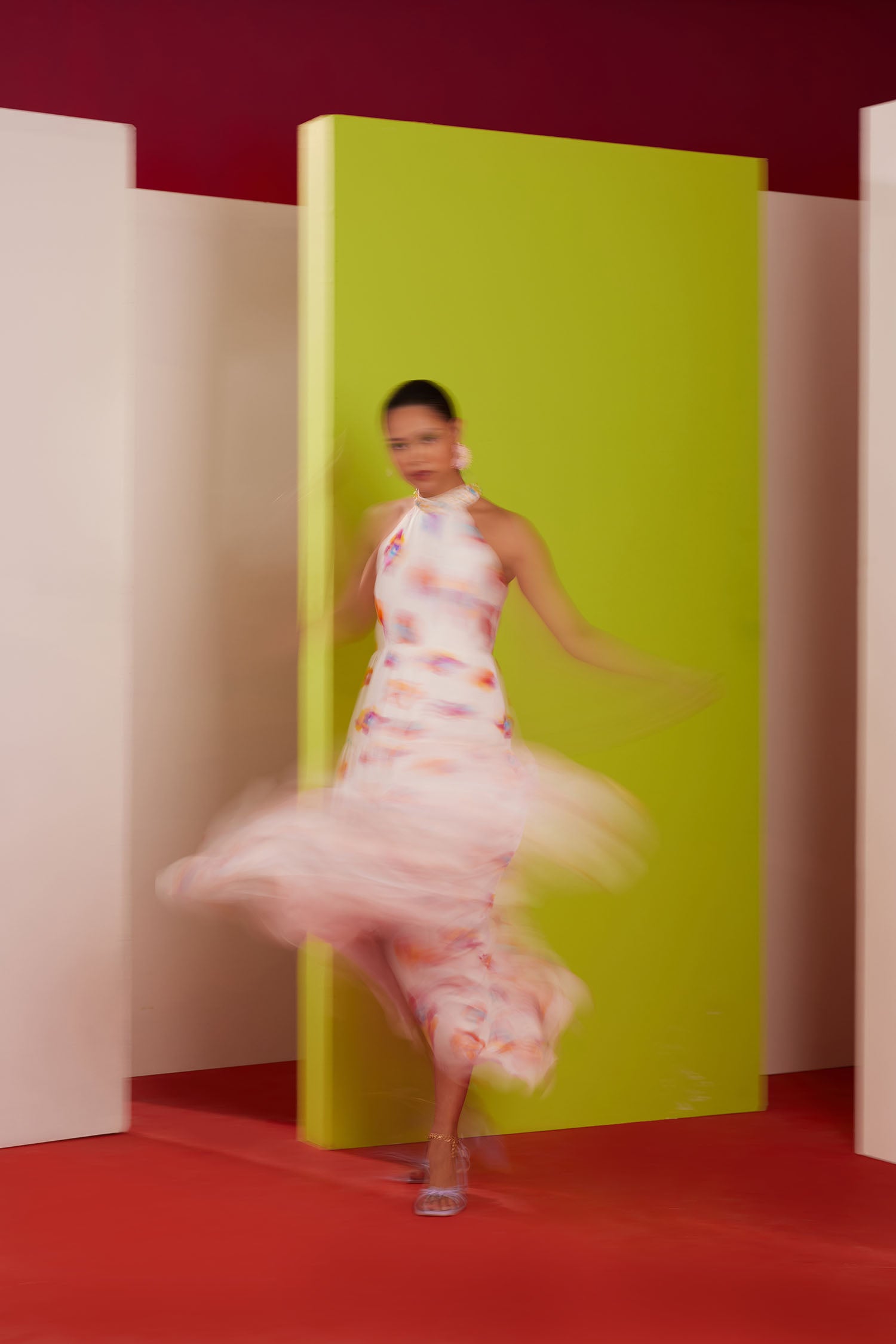 Lila - Printed Maxi Dress