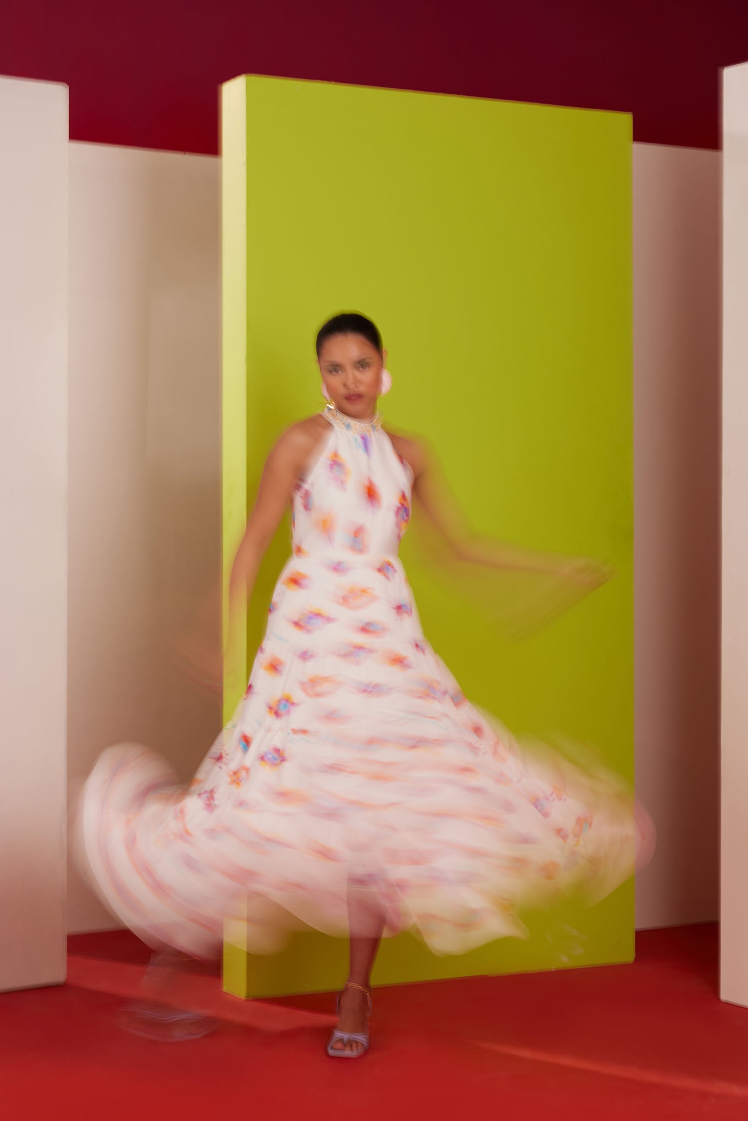 Lila - Printed Maxi Dress