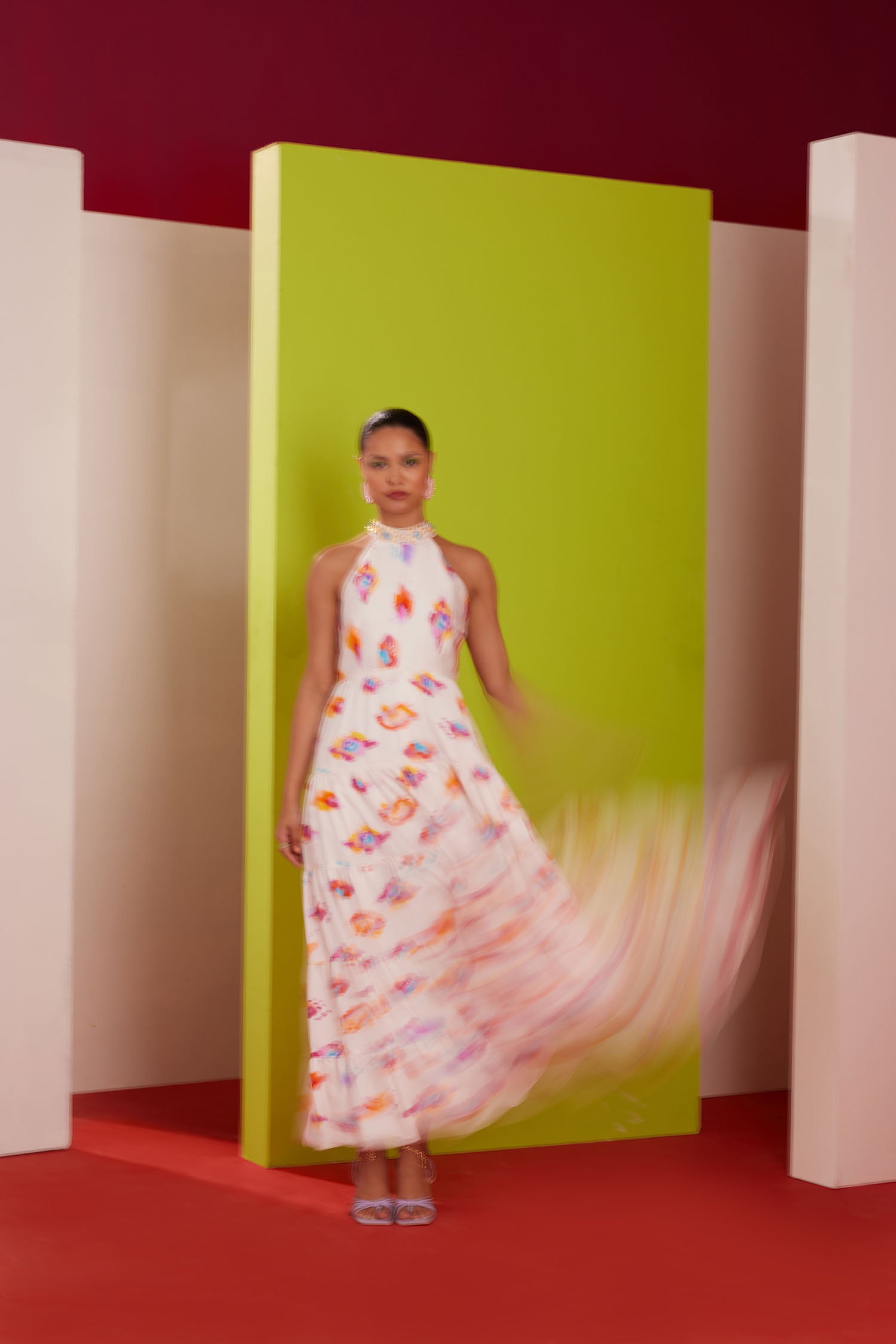 Lila - Printed Maxi Dress