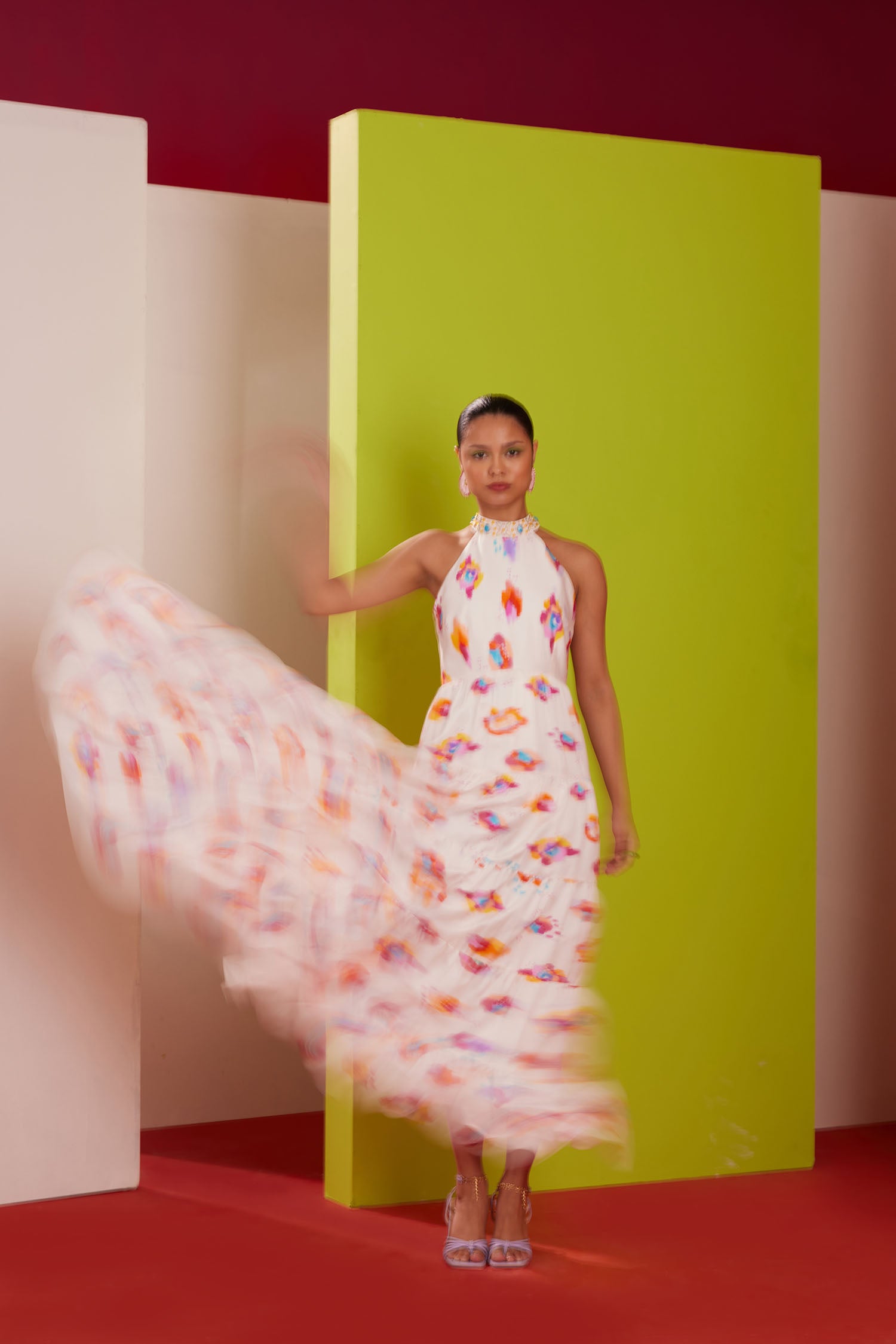 Lila - Printed Maxi Dress