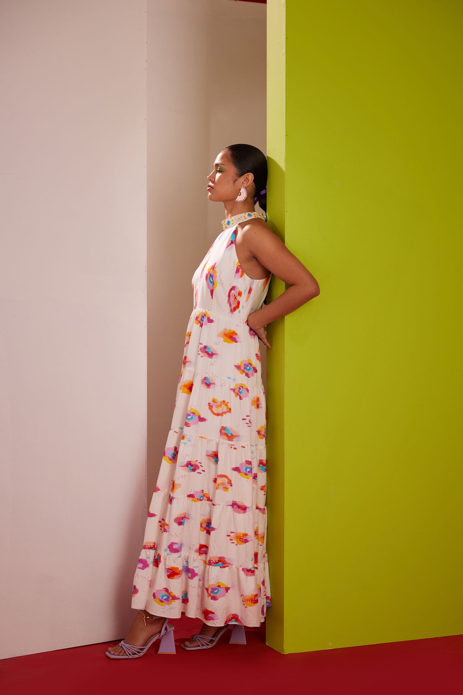 Lila - Printed Maxi Dress