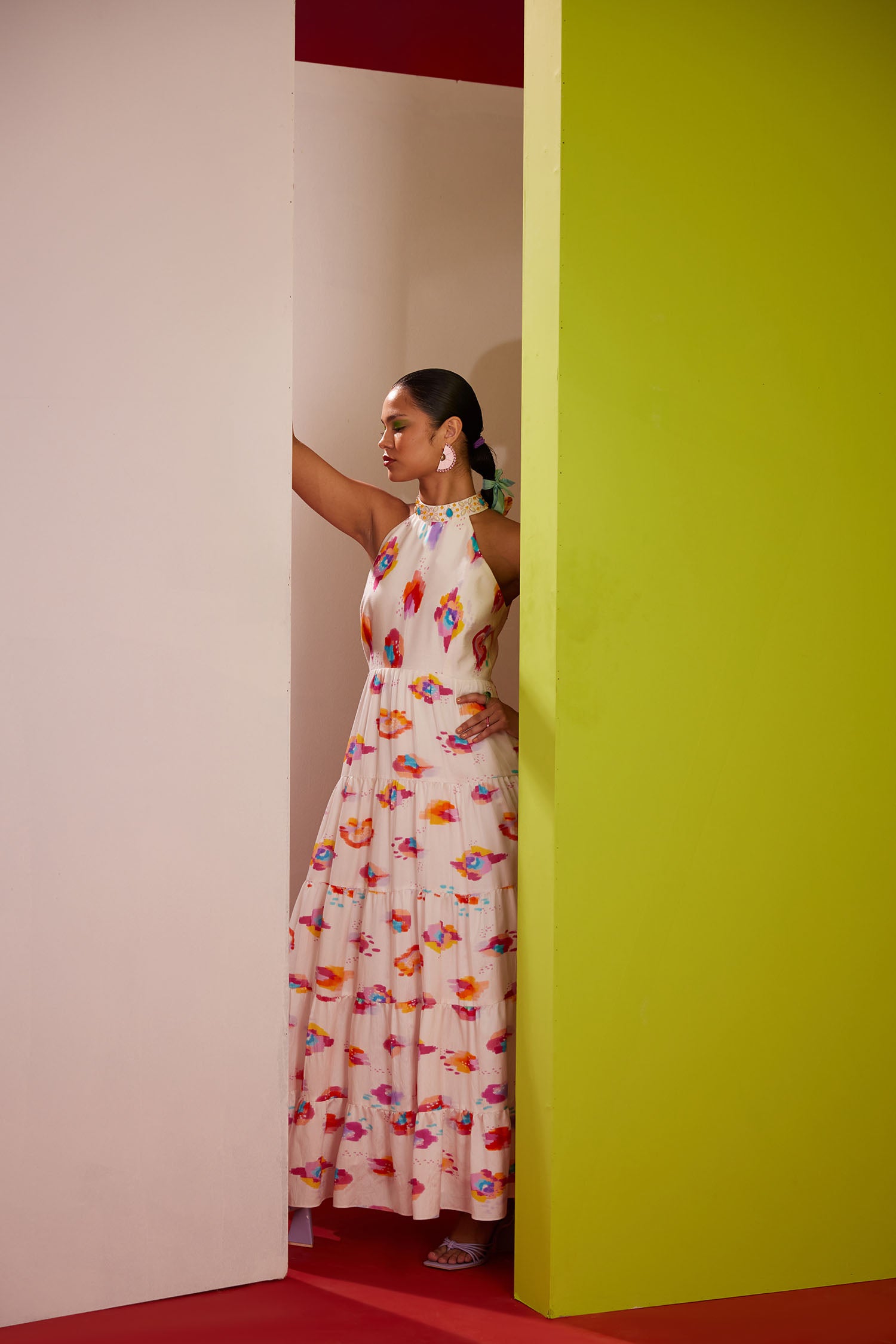 Lila - Printed Maxi Dress