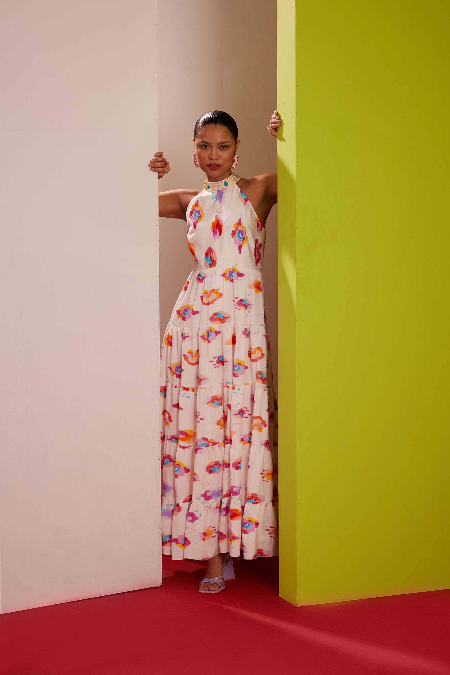 Lila - Printed Maxi Dress