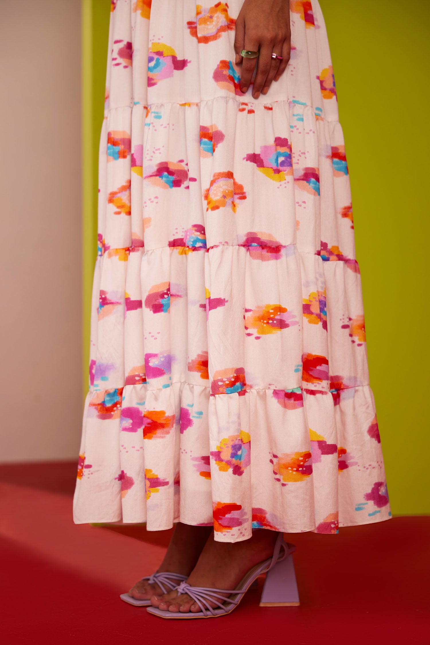 Lila - Printed Maxi Dress