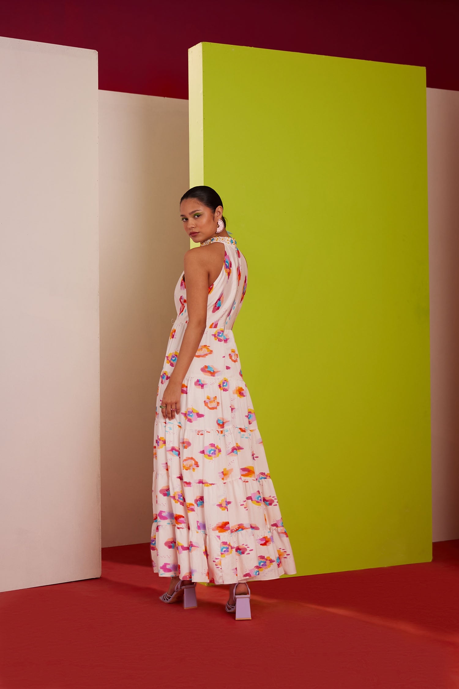 Lila - Printed Maxi Dress