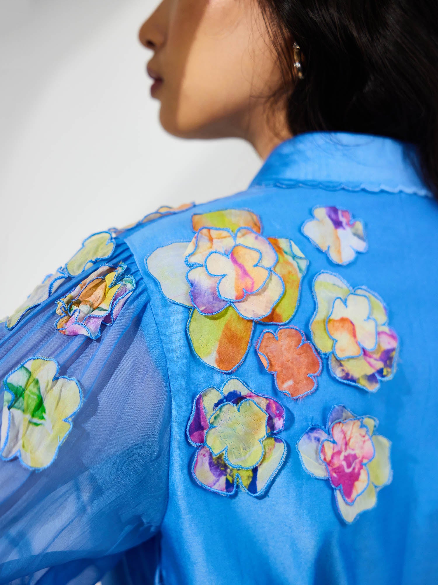 Daisy 3D Flowers Dress