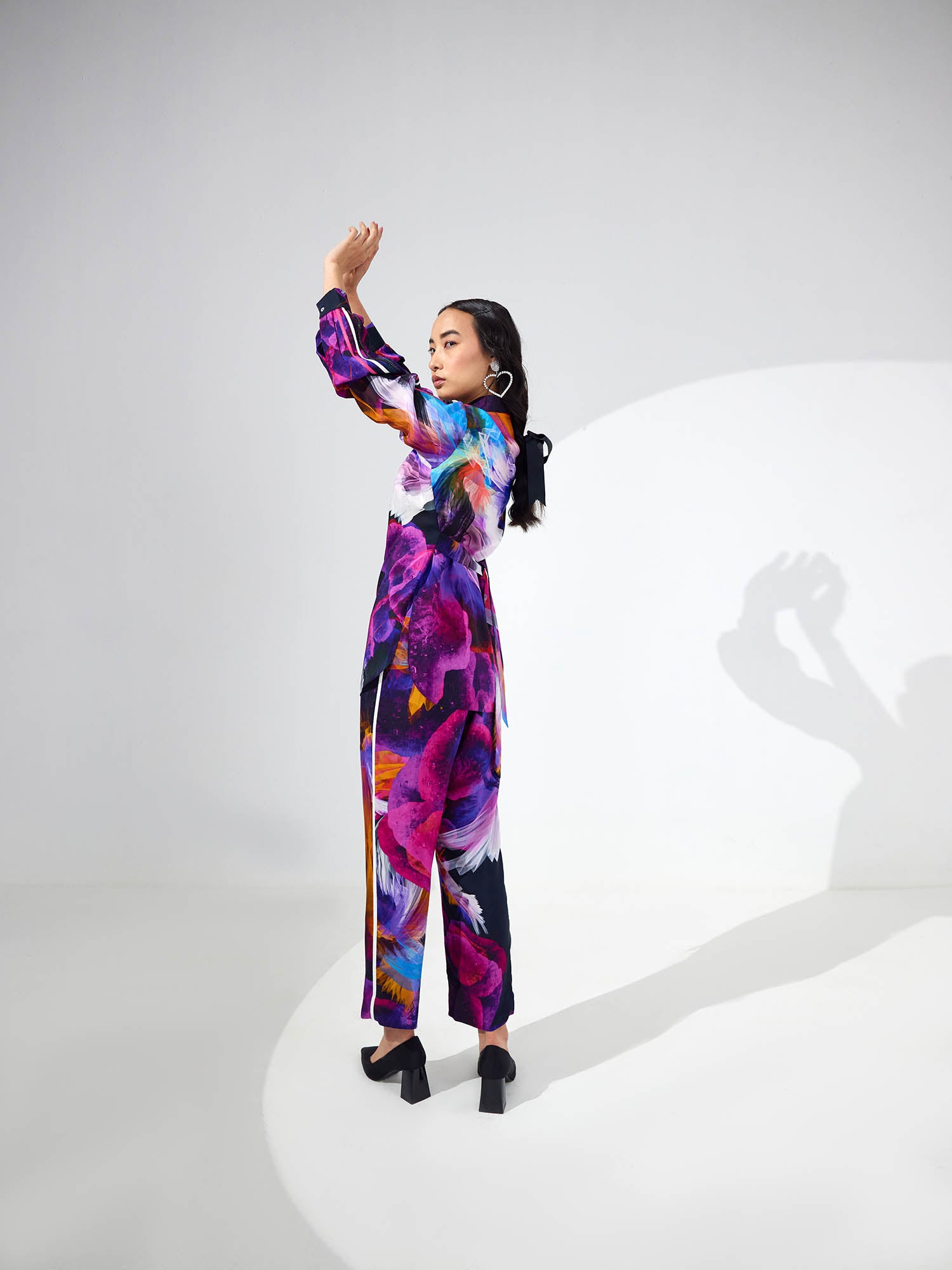 Night Sky Poppy Printed Co-ord