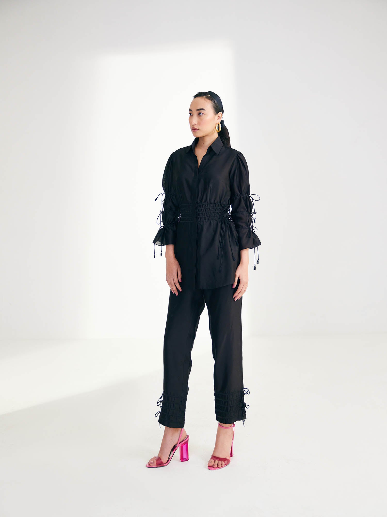 Dazzle Tie-Up Co-ord Set