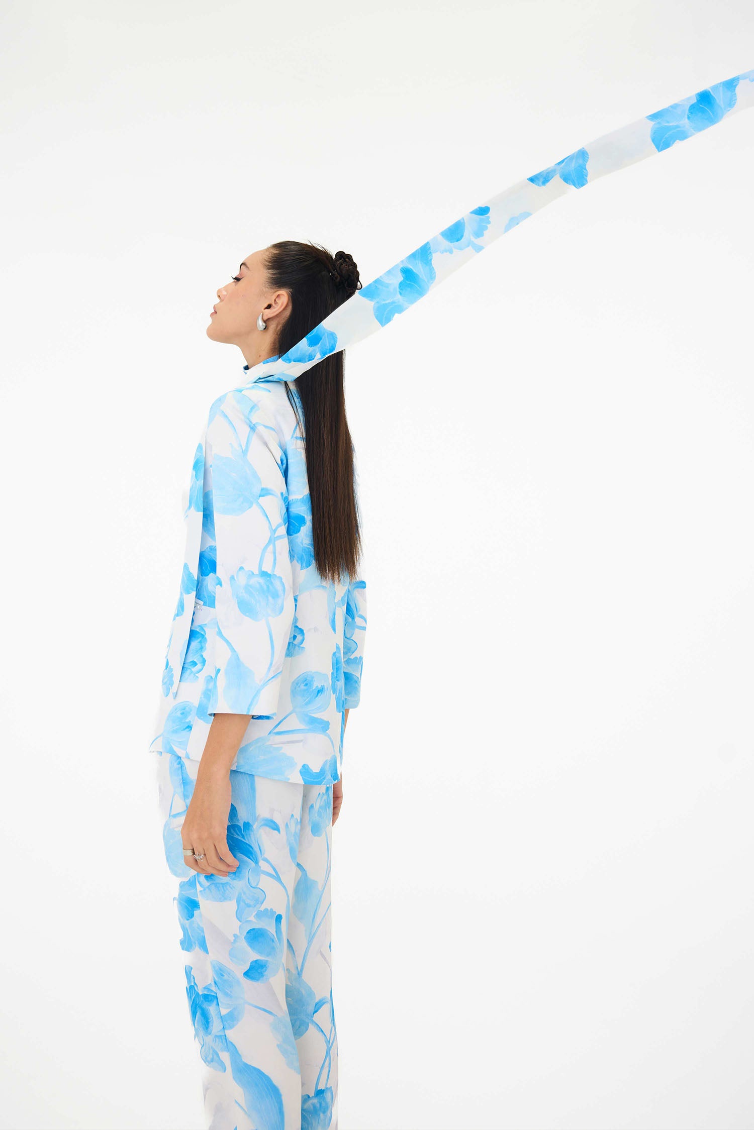 Frisco Tulipa Printed Blazer Set
