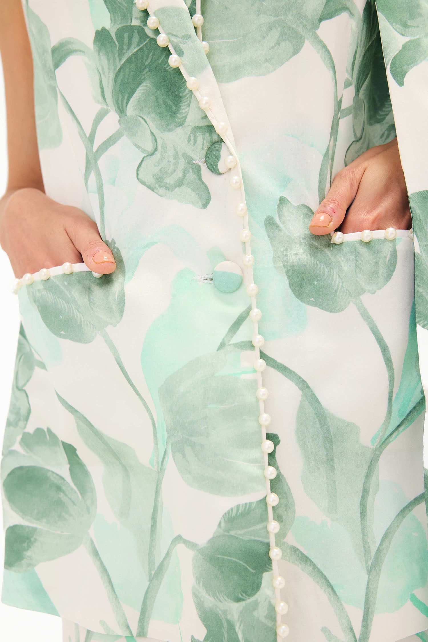 Frisco Tulipa Printed Blazer Set