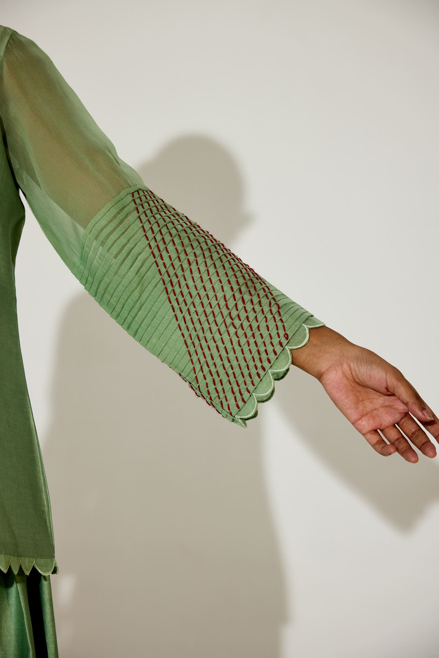 Zara Farshi Co-ord (Sage)