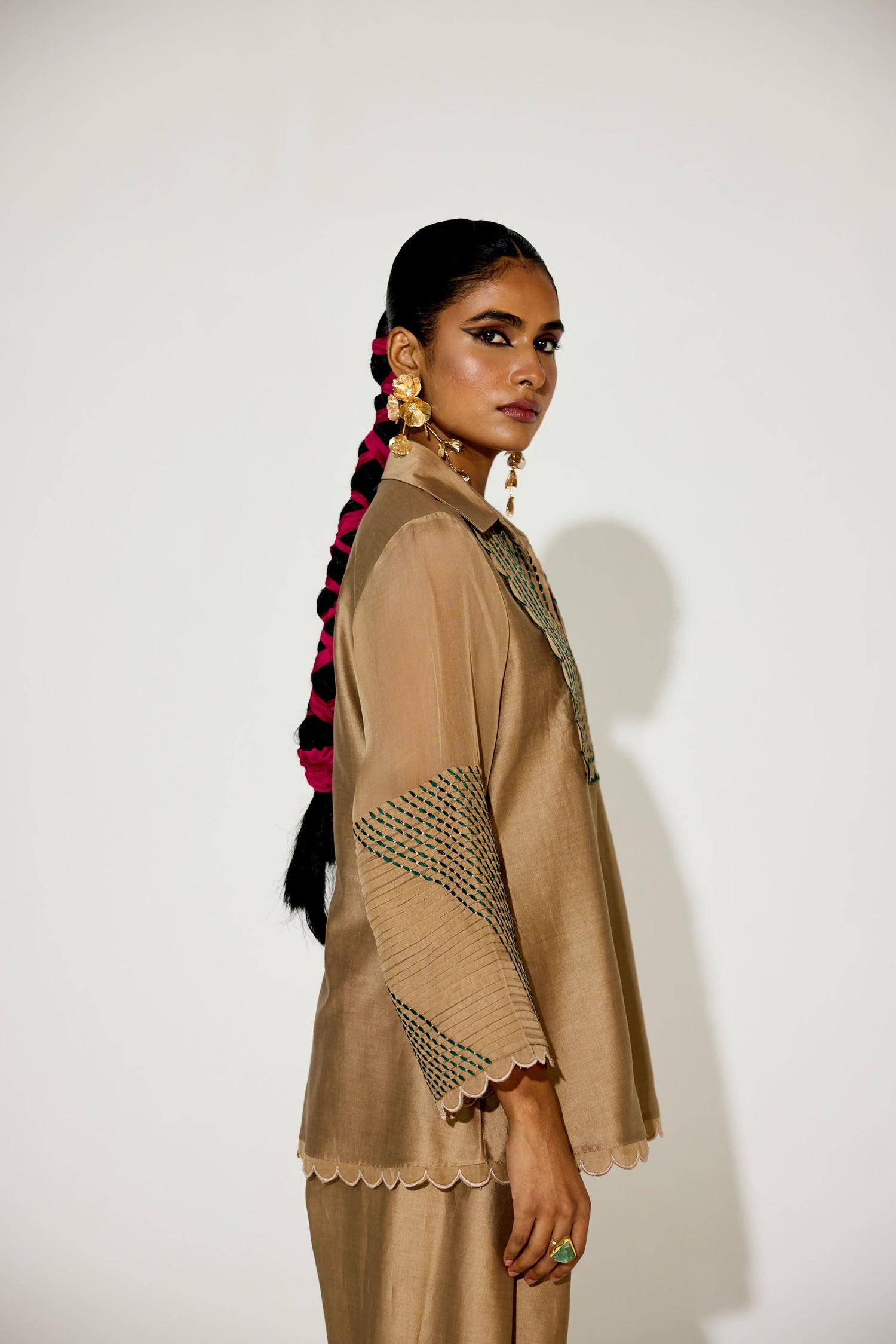 Zara Farshi Co-ord (Vintage Beige)