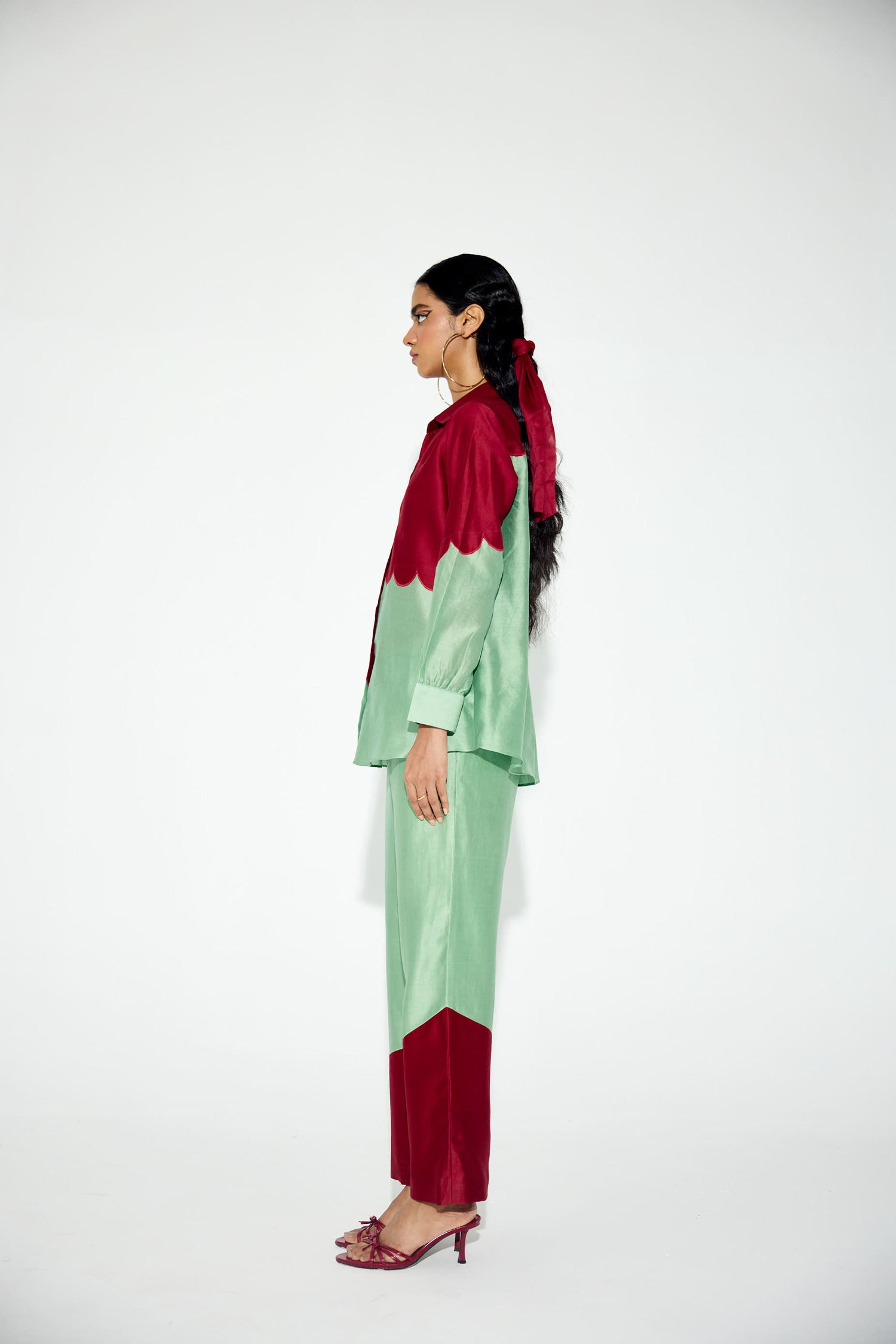 The Firefly Scalloped Block Co-ord