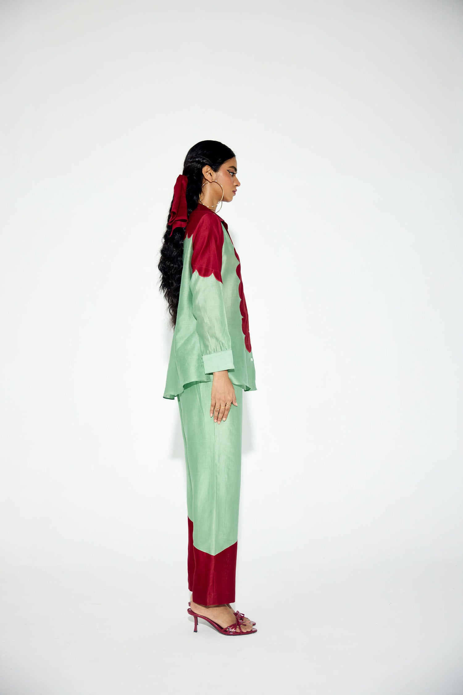 The Firefly Scalloped Block Co-ord