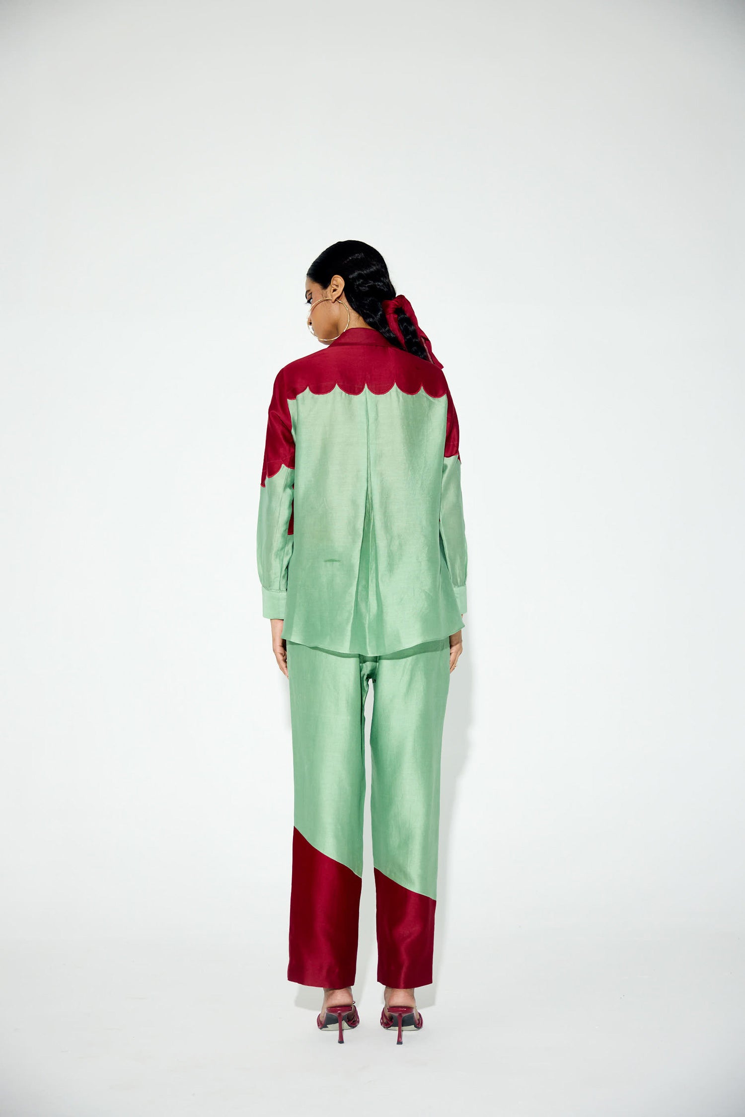 The Firefly Scalloped Block Co-ord