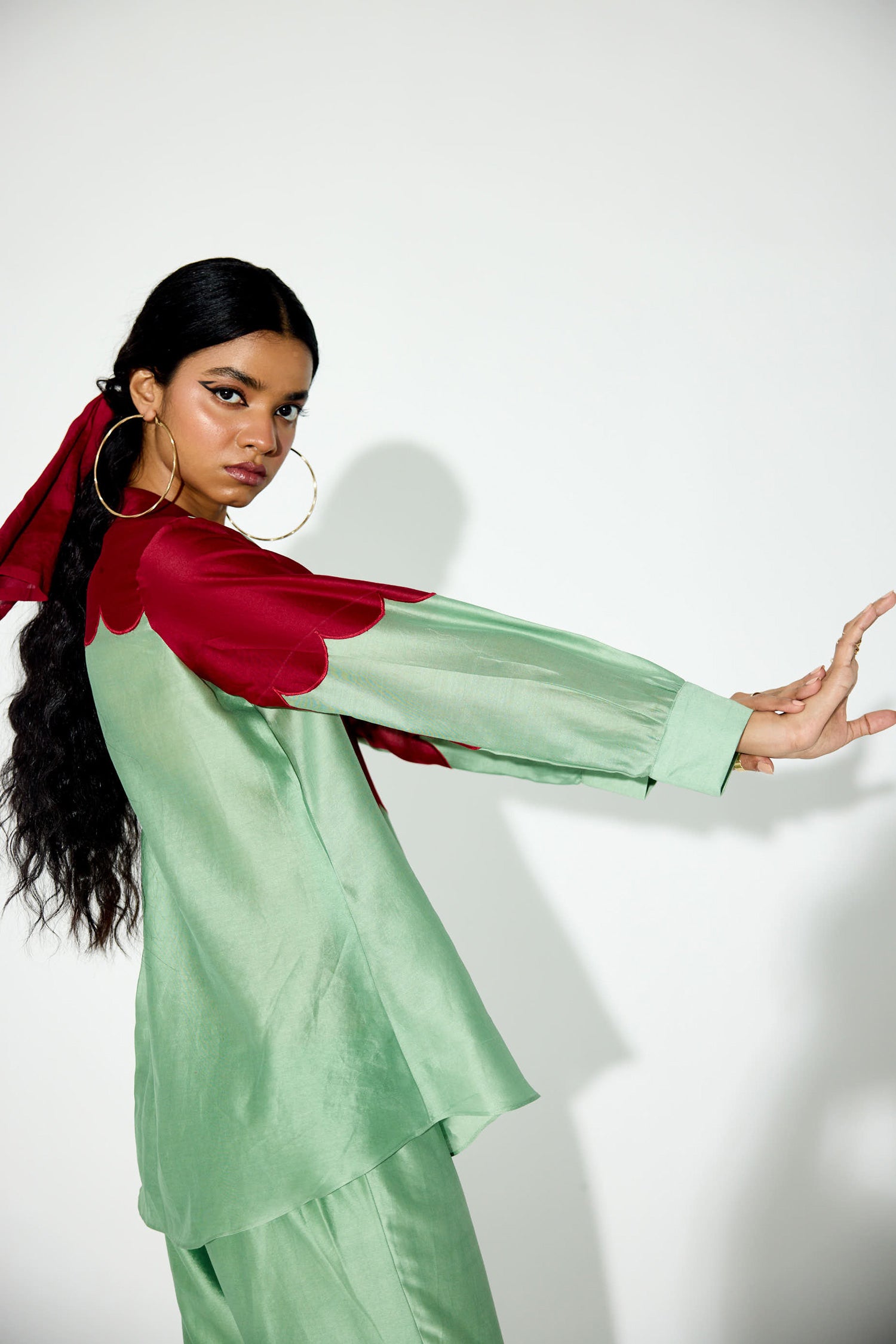 The Firefly Scalloped Block Co-ord