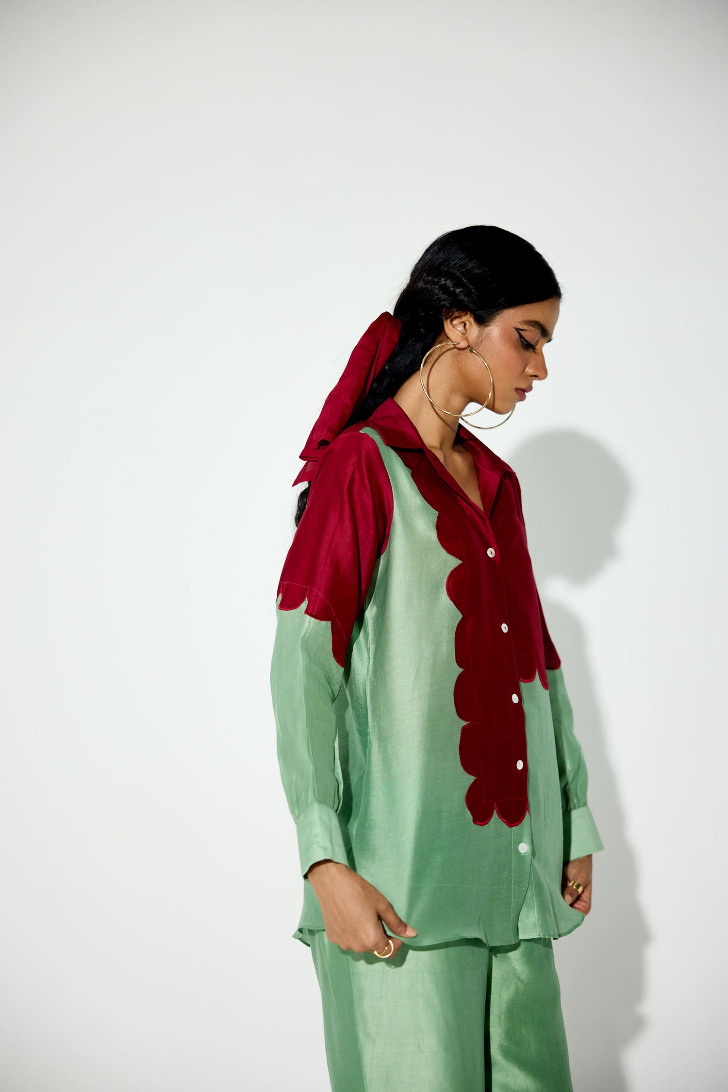 The Firefly Scalloped Block Co-ord