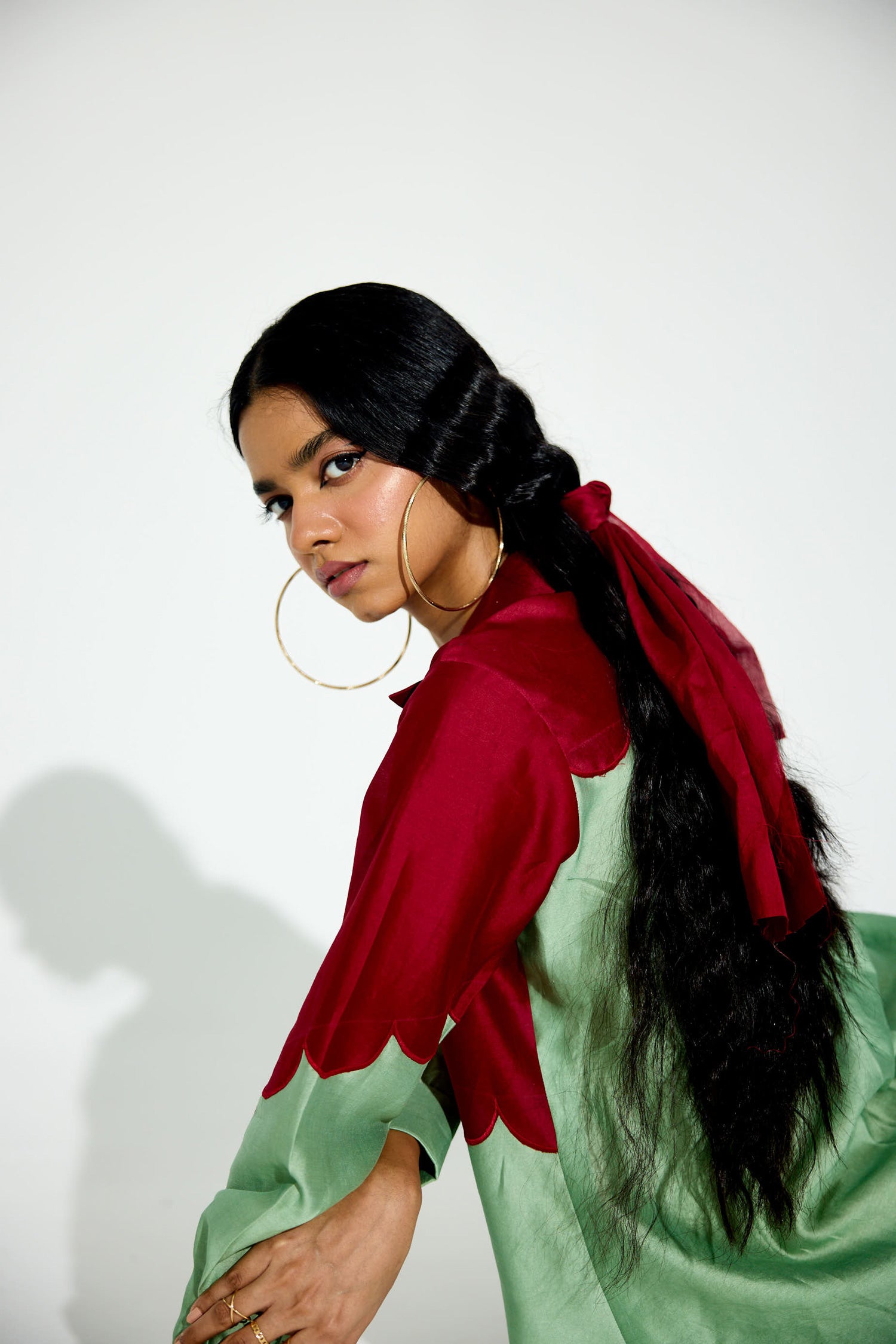 The Firefly Scalloped Block Co-ord