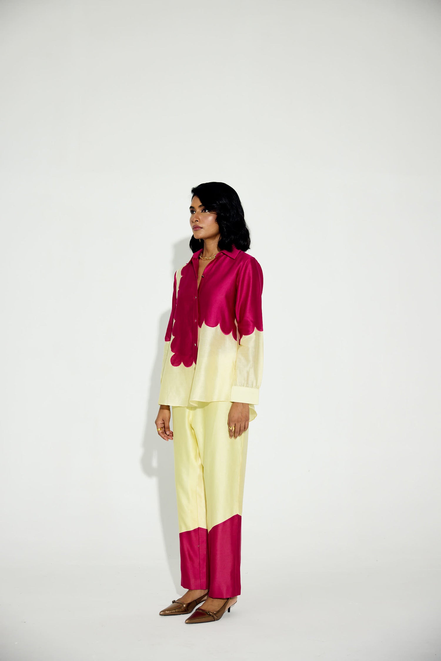 The Spiced Sunset Scalloped Block Co-rd