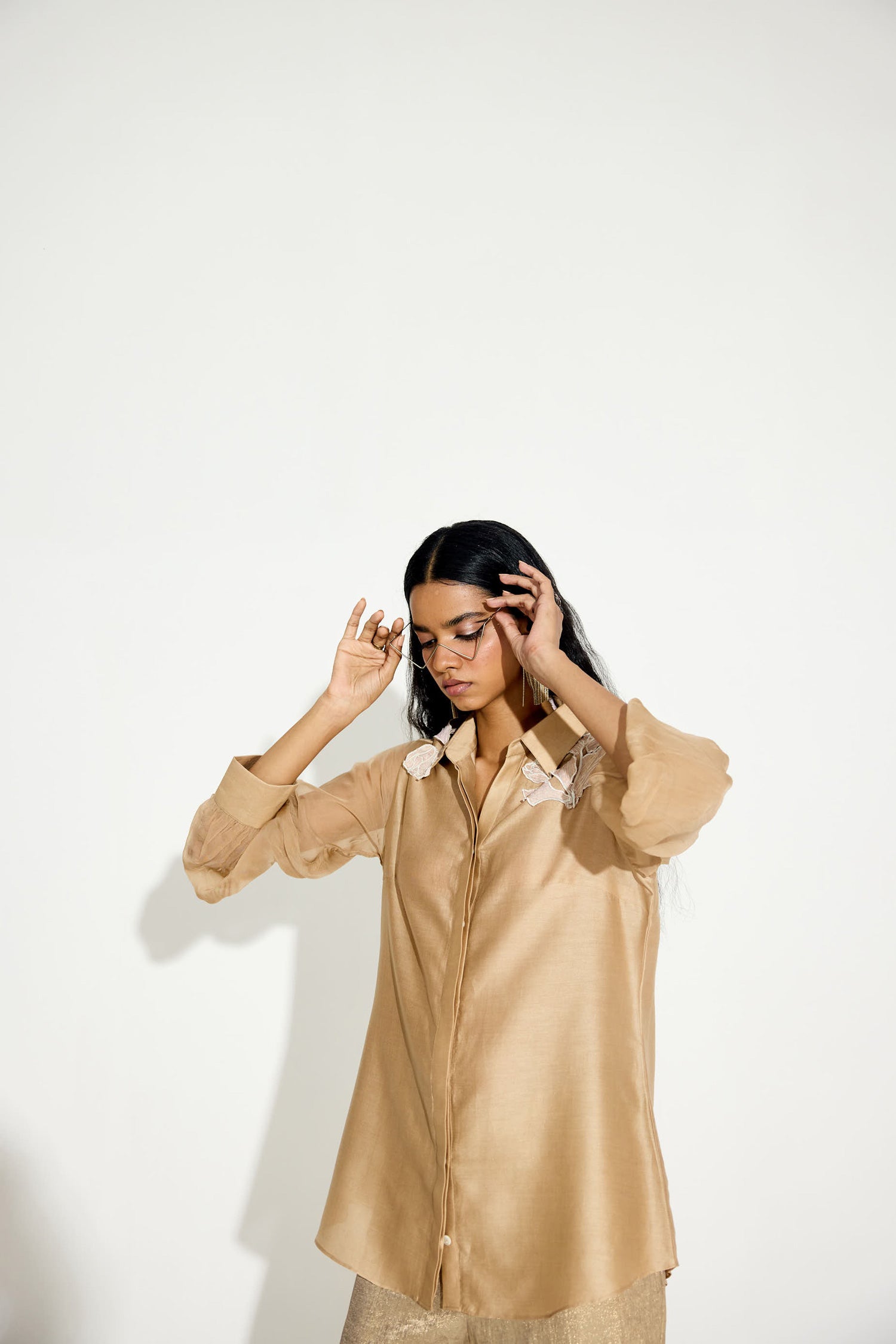 Coco Dusk (Vintage Beige) 3D Metallic Co-ord