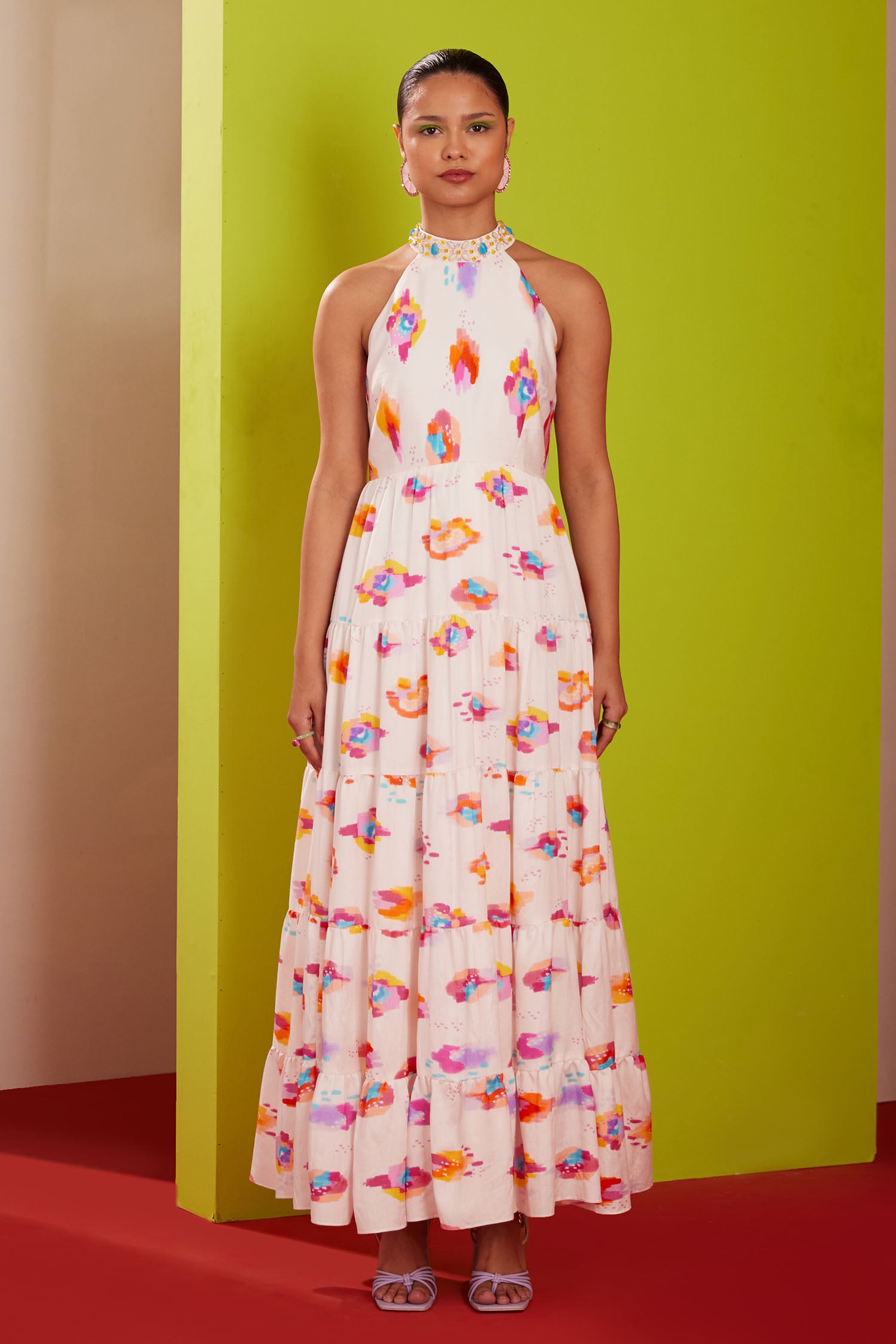 Lila - Printed Maxi Dress