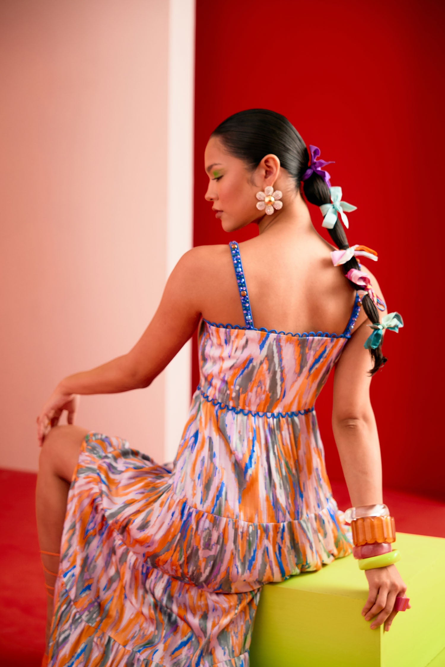 Serena Printed Maxi Dress
