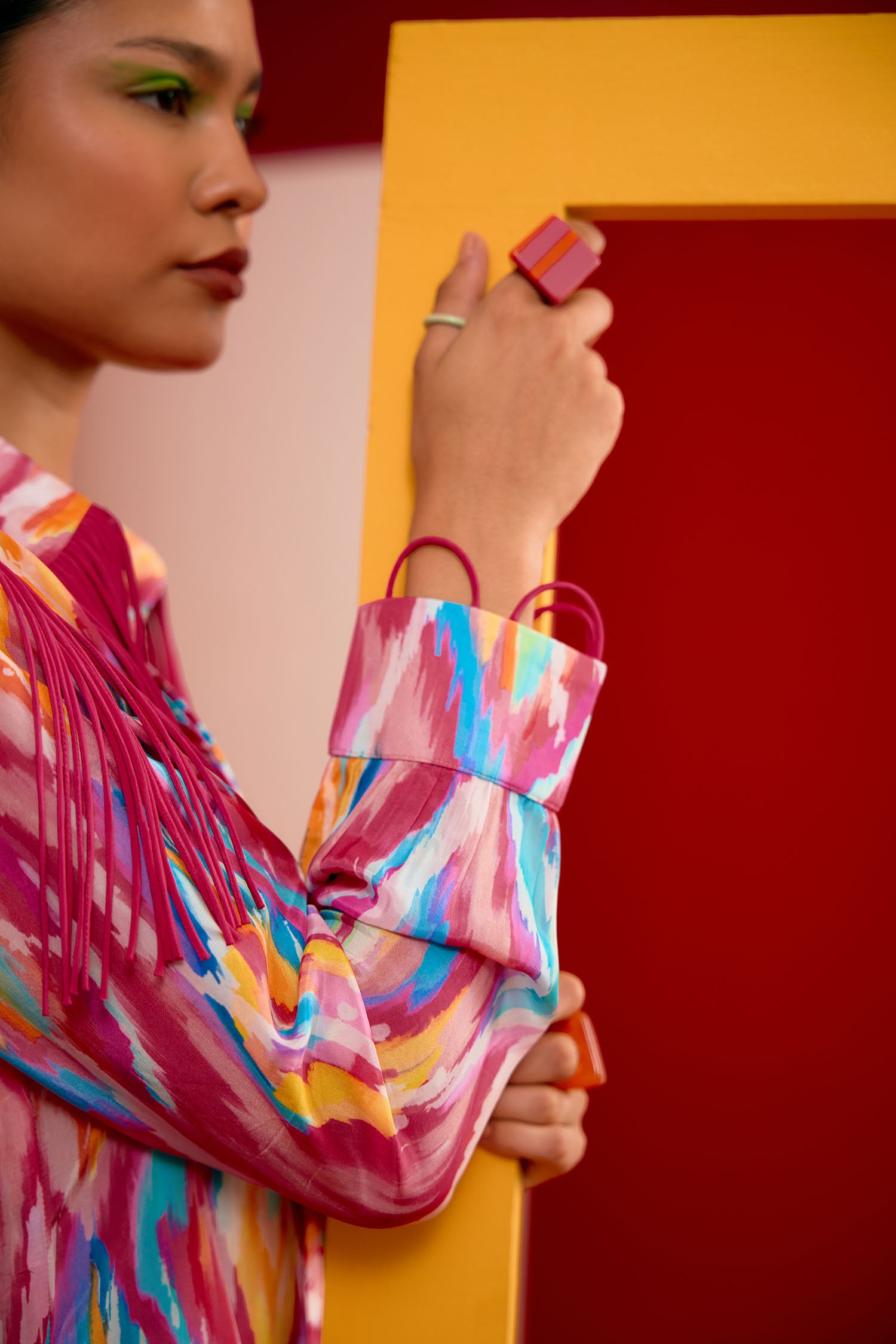 Bomba Printed & Fringed Co-ord