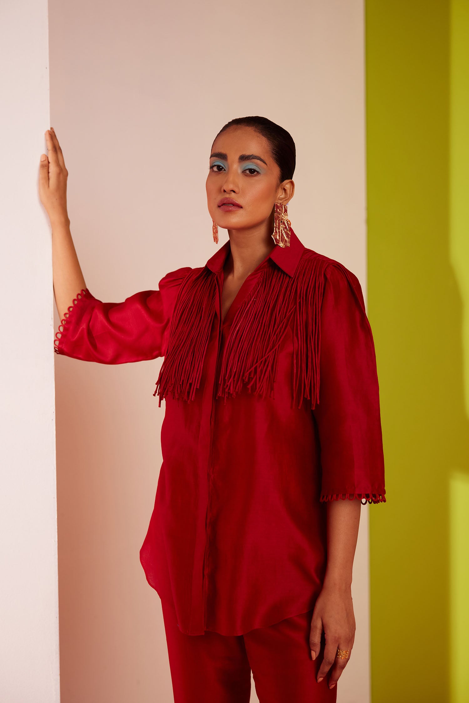 Mirage Handcrafted Fringed Set
