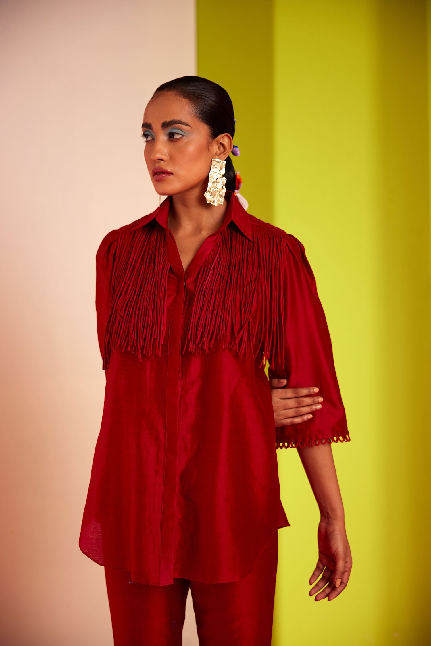 Mirage Handcrafted Fringed Set