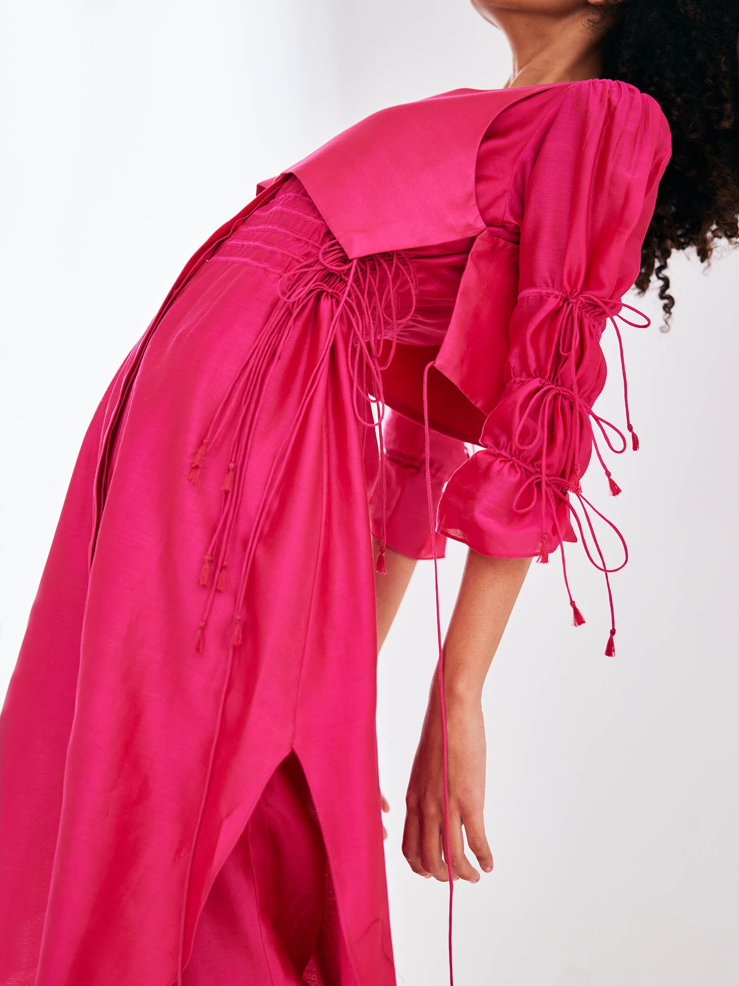 Dazzle Tie-Up Kurta Co-Ord