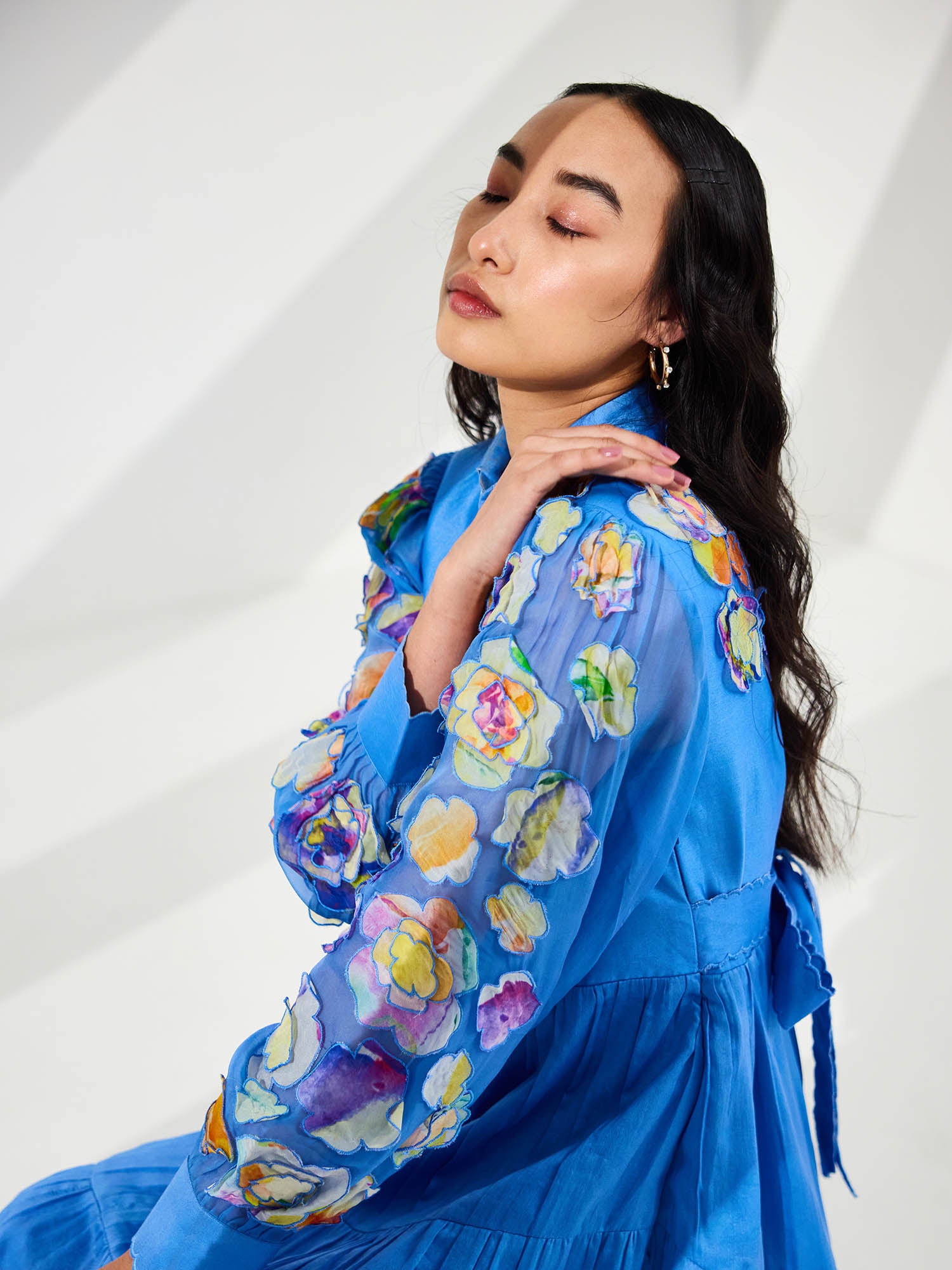 Daisy 3D Flowers Dress