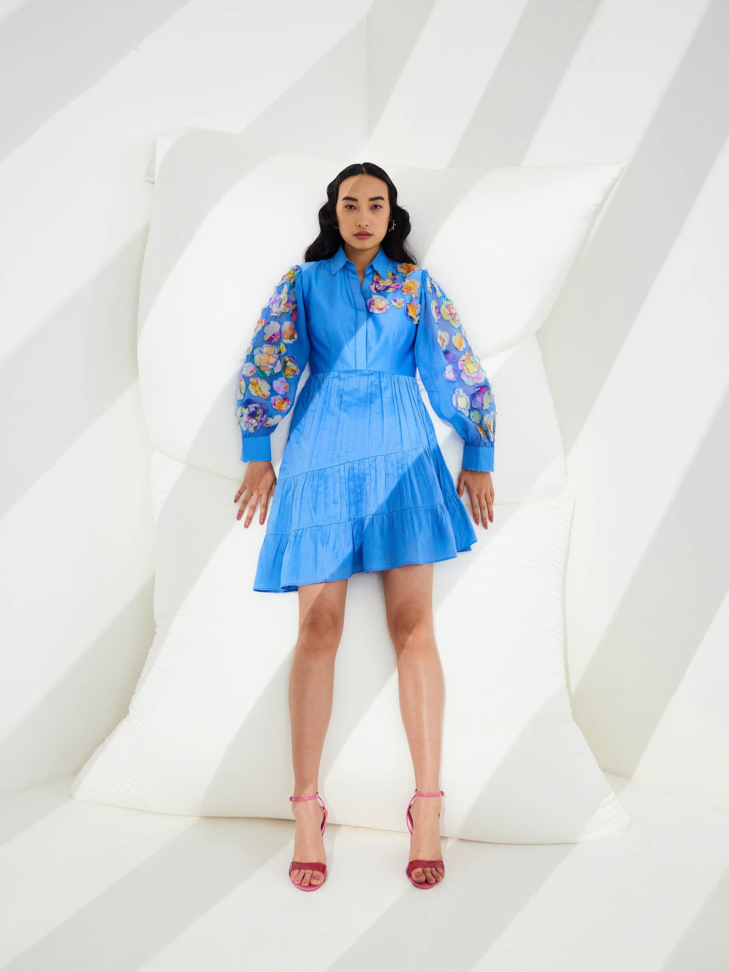 Daisy 3D Flowers Dress
