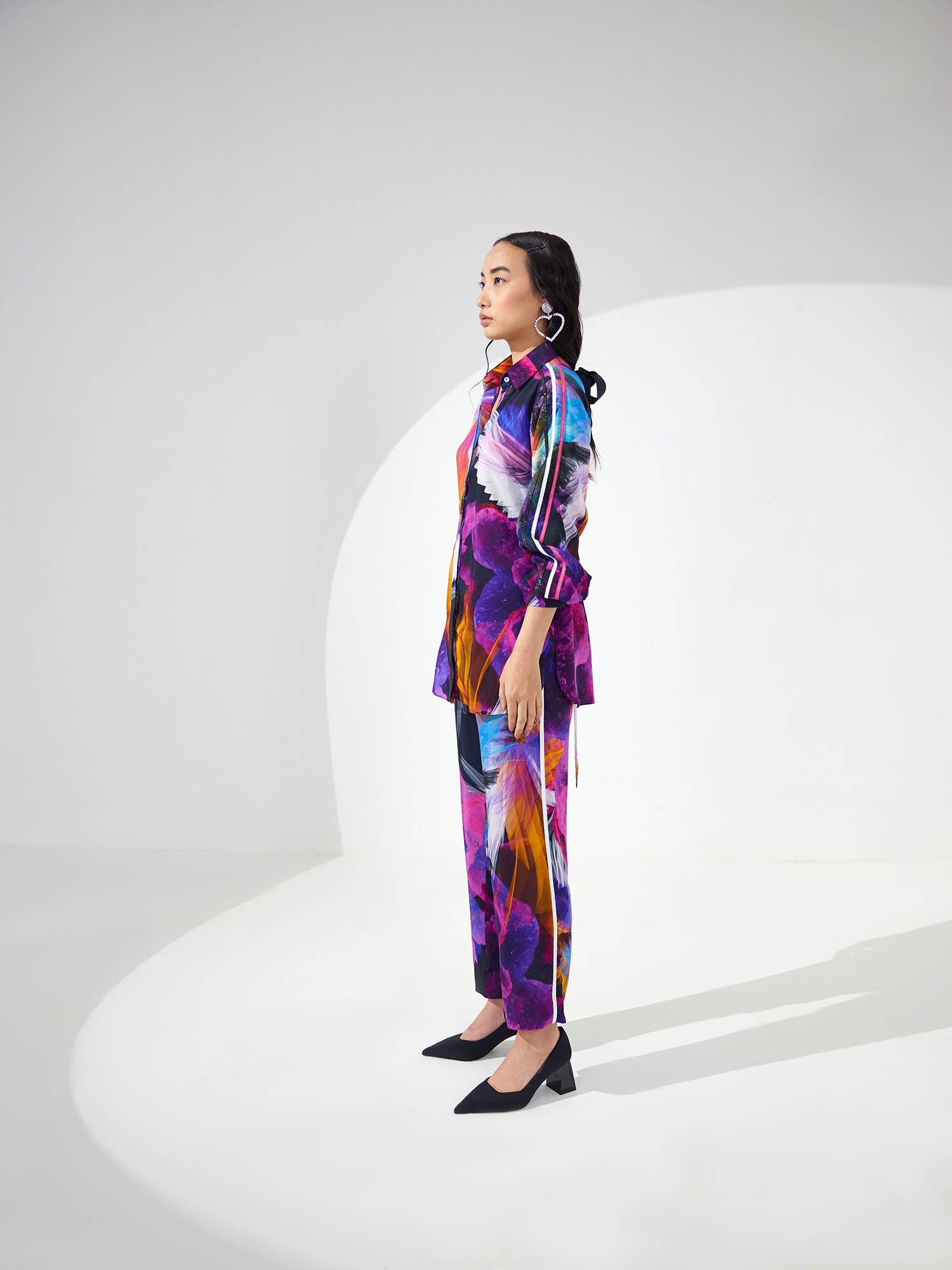 Night Sky Poppy Printed Co-ord