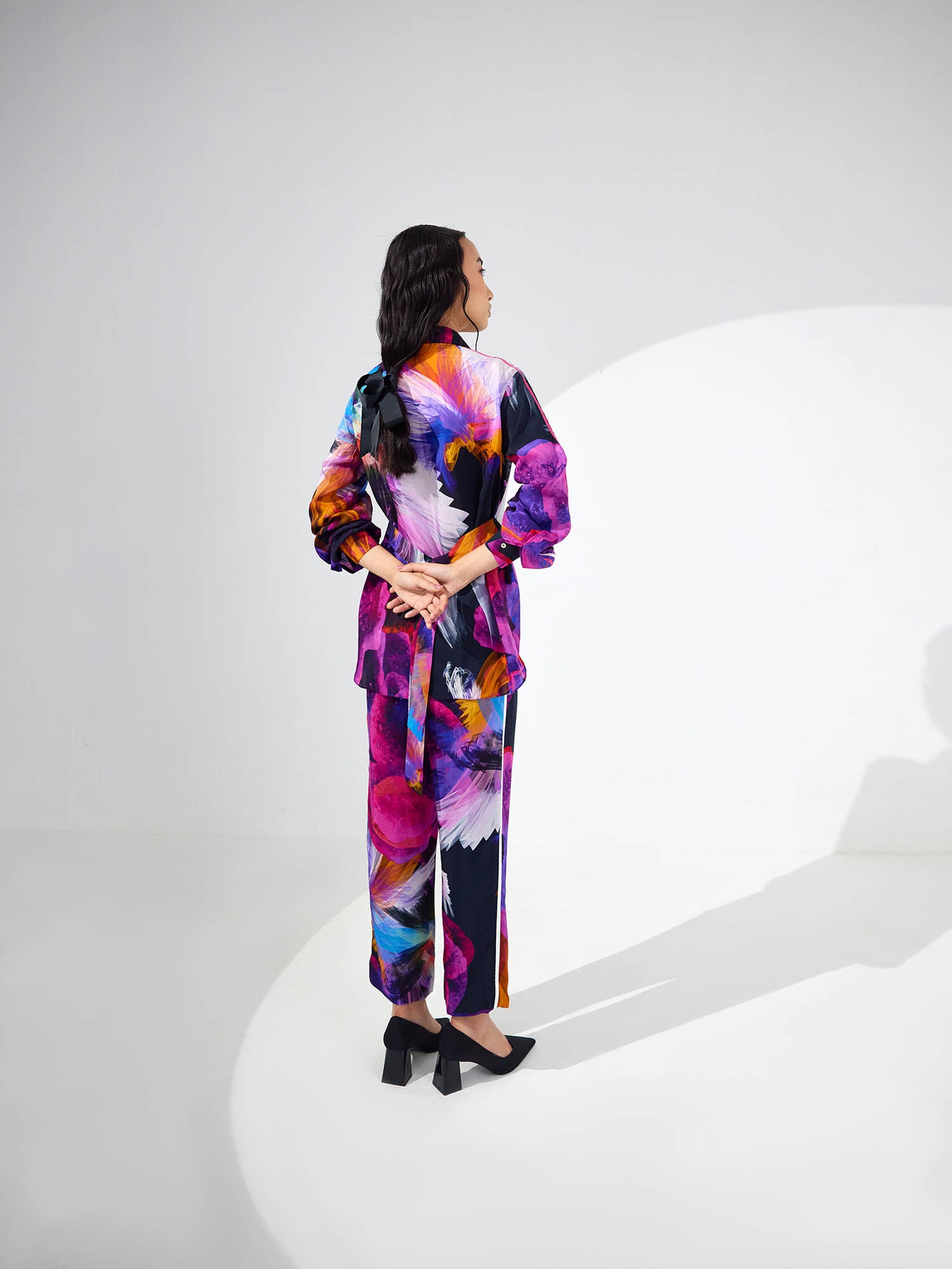 Night Sky Poppy Printed Co-ord