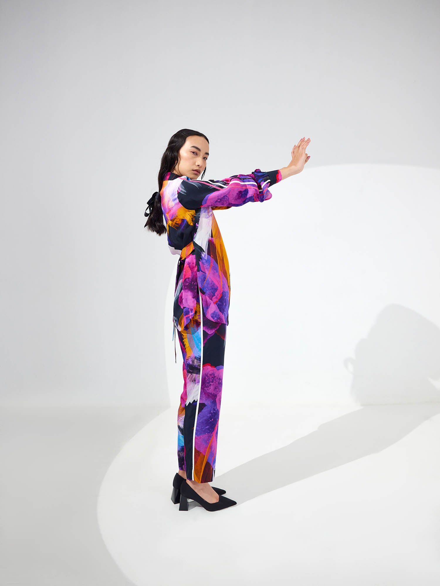 Night Sky Poppy Printed Co-ord