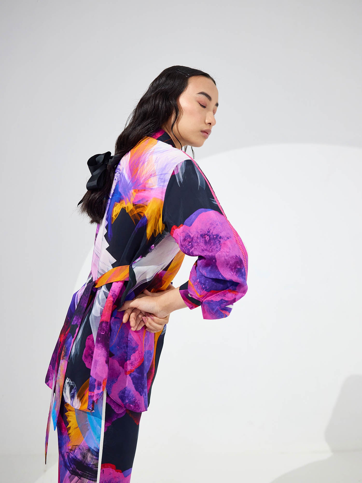 Night Sky Poppy Printed Co-ord