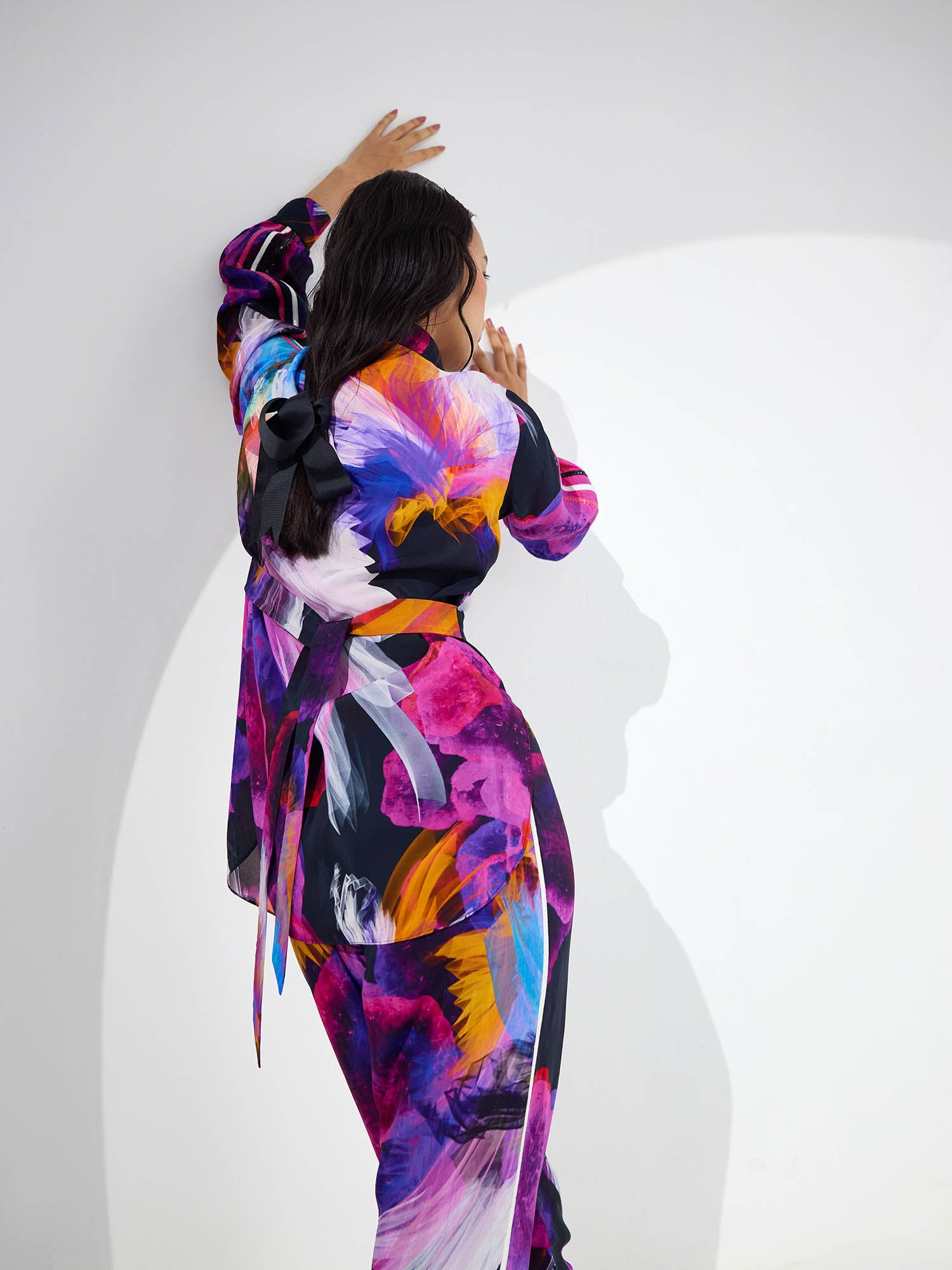 Night Sky Poppy Printed Co-ord