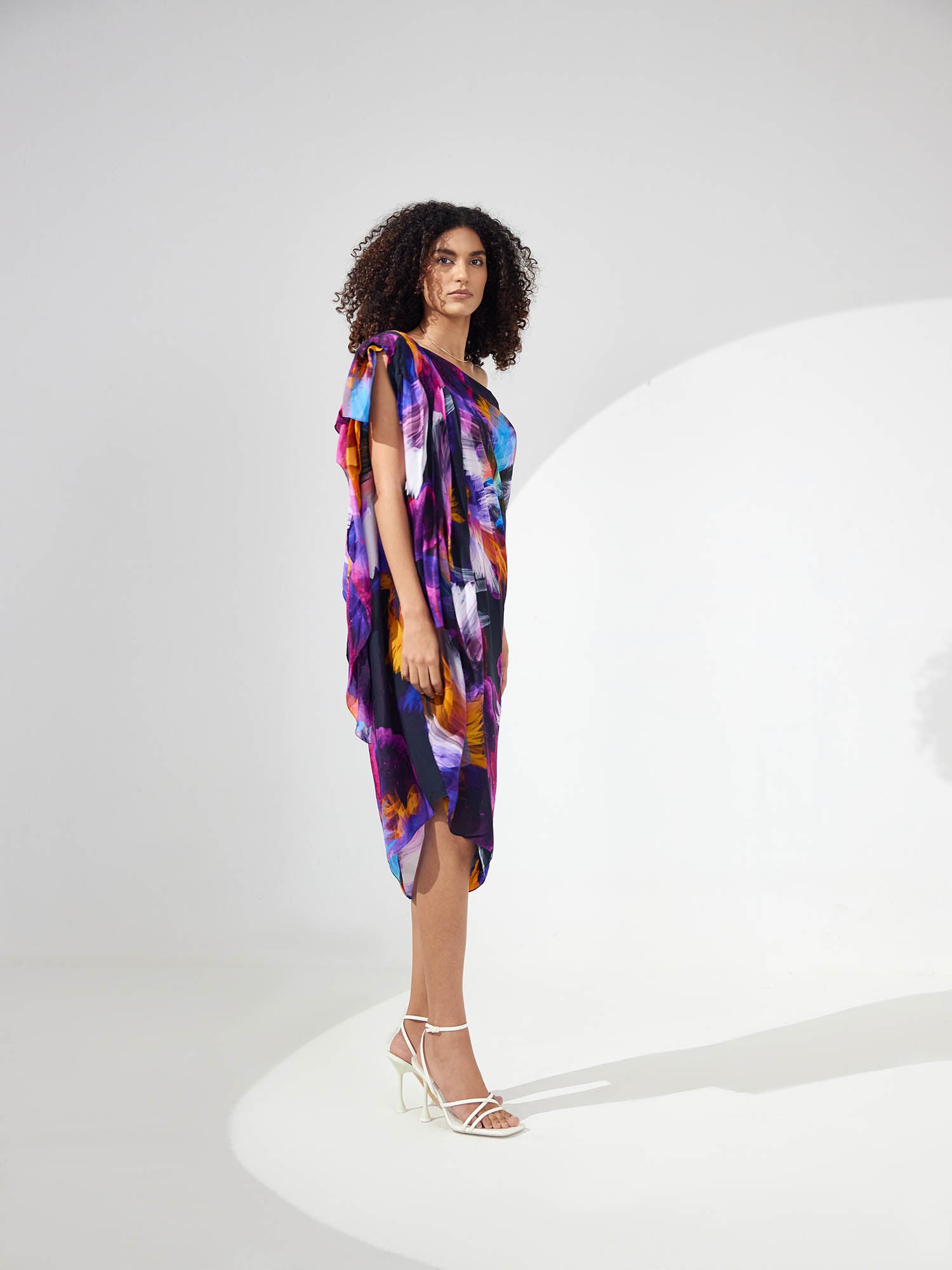 Stella Draped One Shoulder Dress