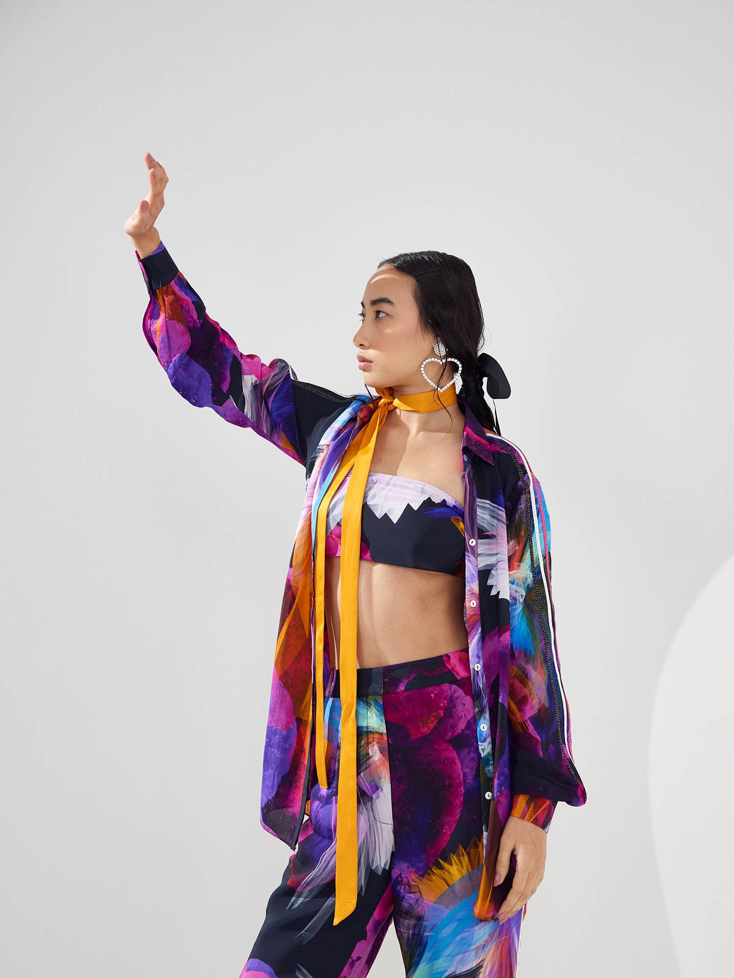 Night Sky Poppy Printed Co-ord