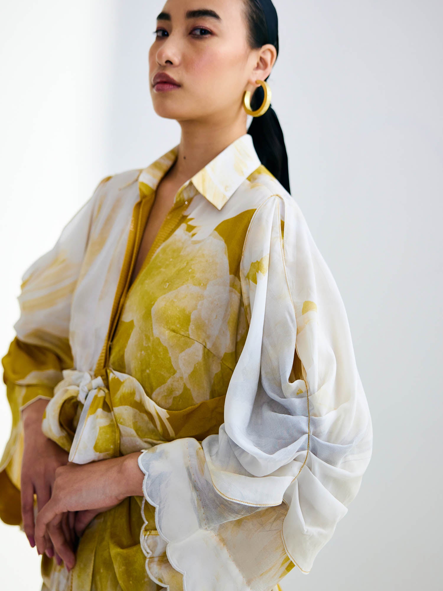 Golden Hour Draped Dress