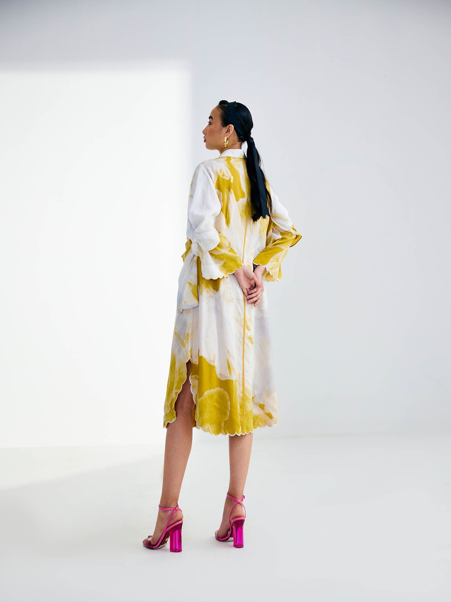 Golden Hour Draped Dress