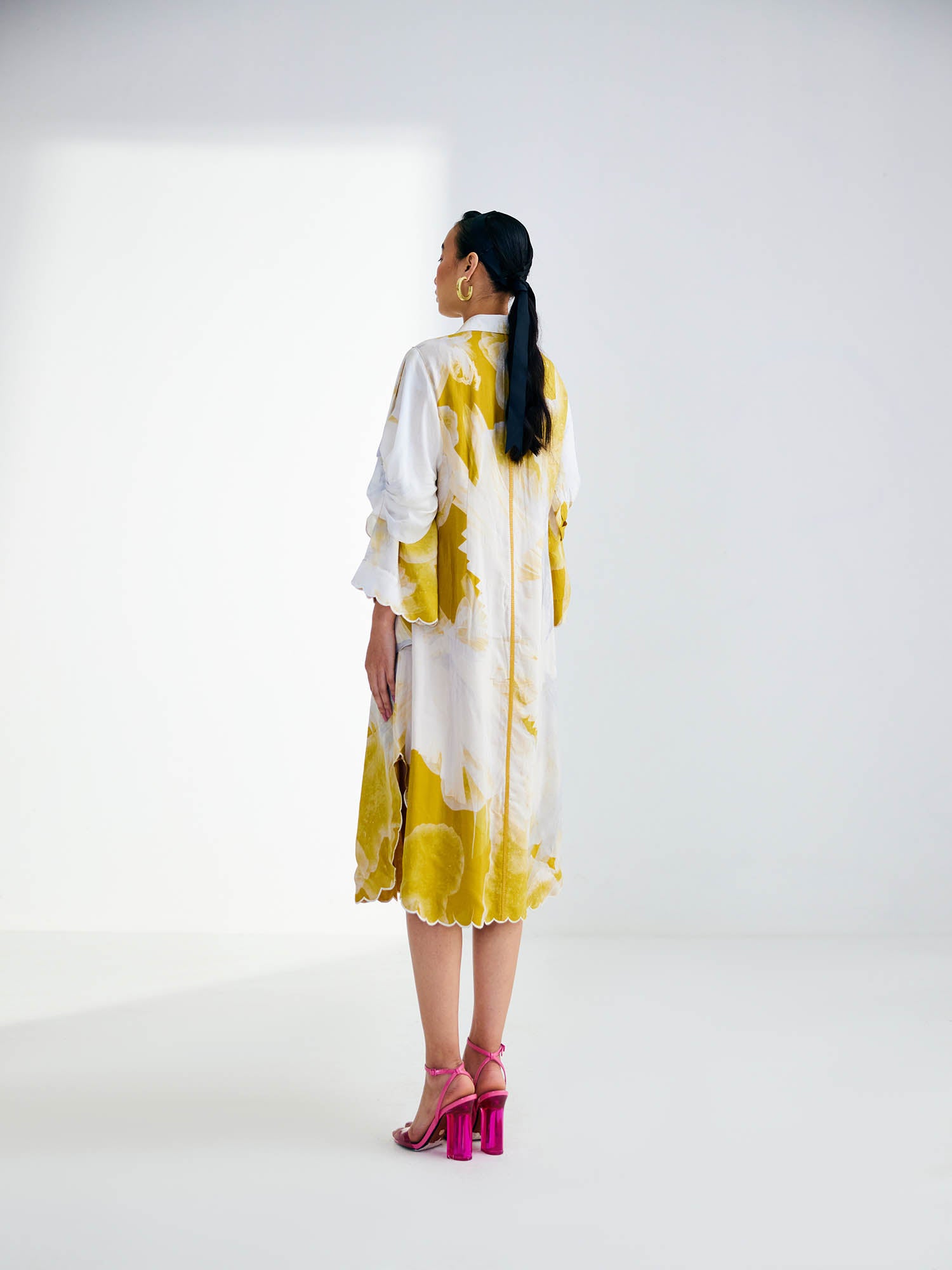 Golden Hour Draped Dress