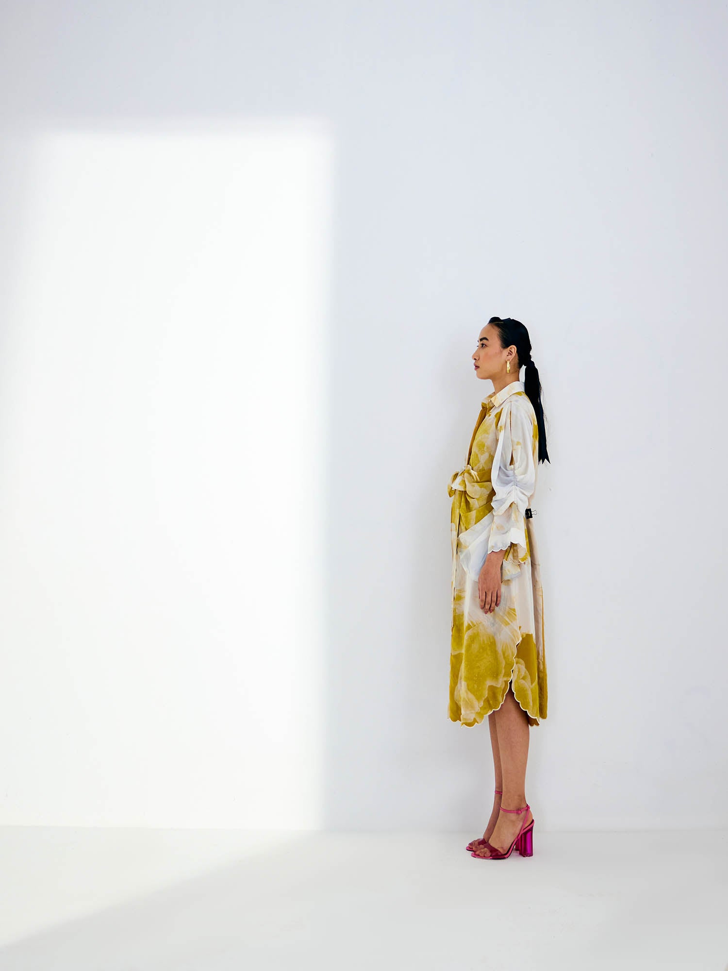 Golden Hour Draped Dress