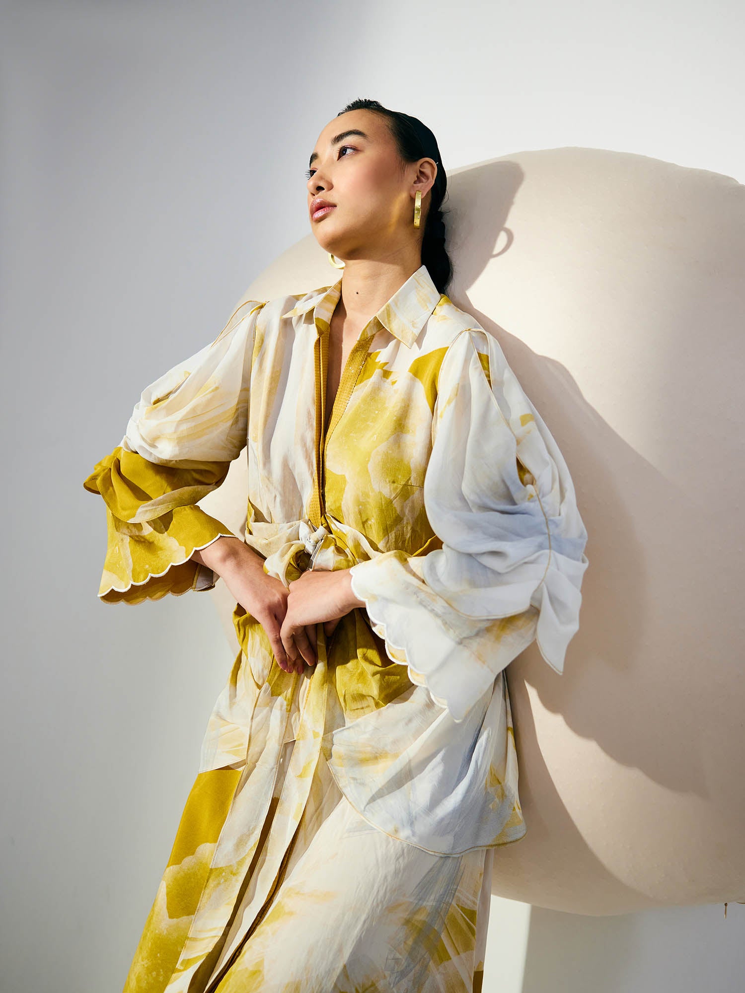 Golden Hour Draped Dress