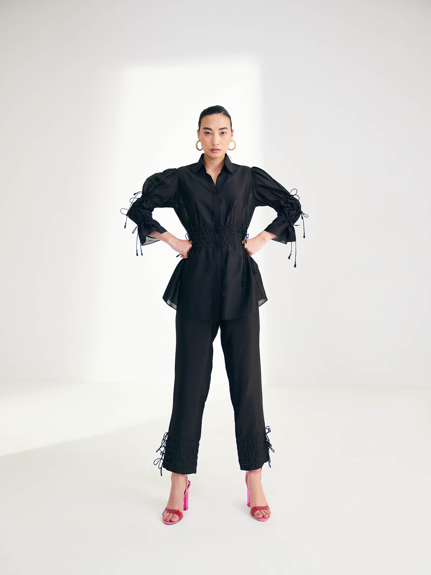 Dazzle Tie-Up Co-ord Set