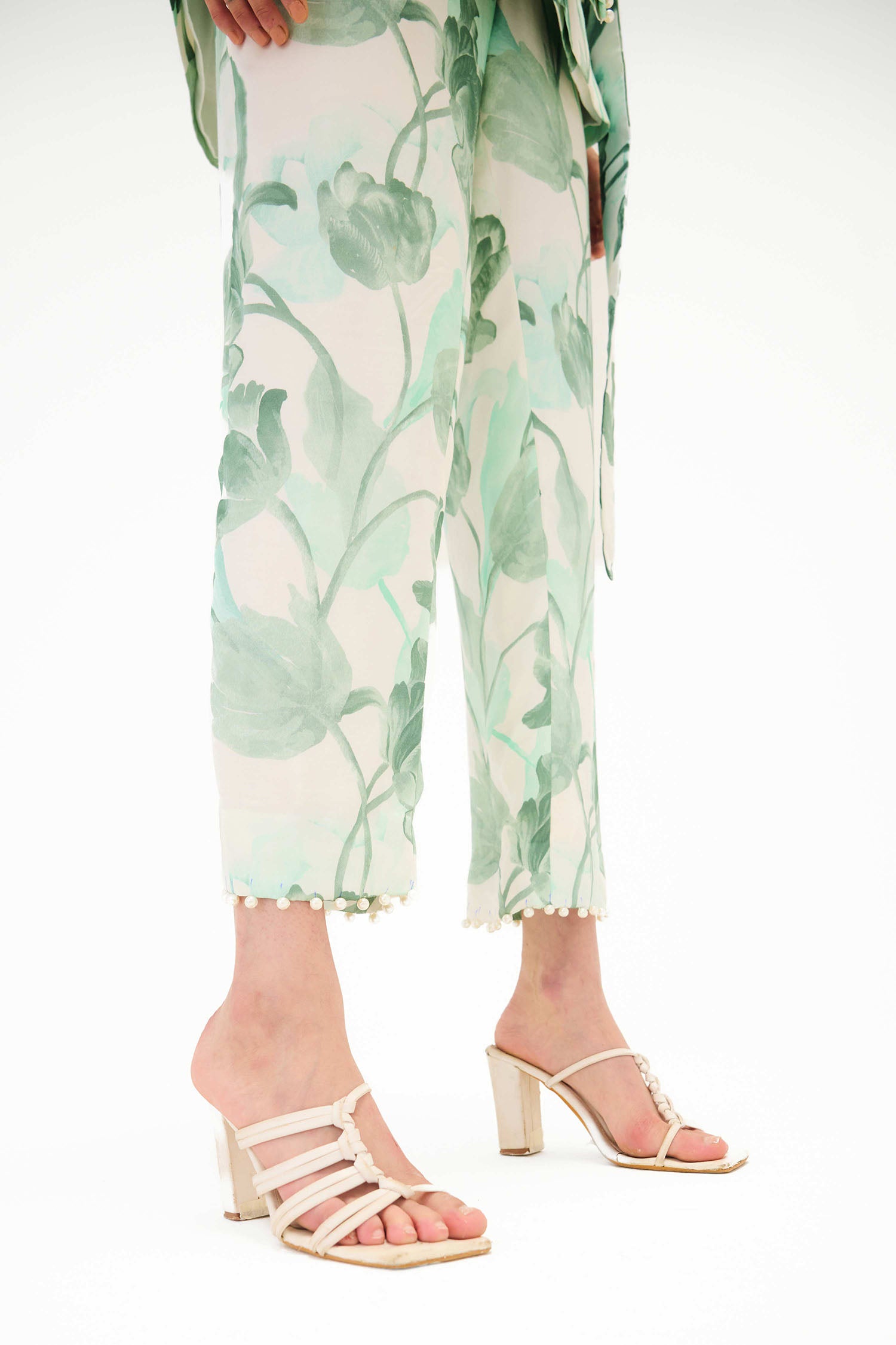Frisco Tulipa Printed Blazer Set