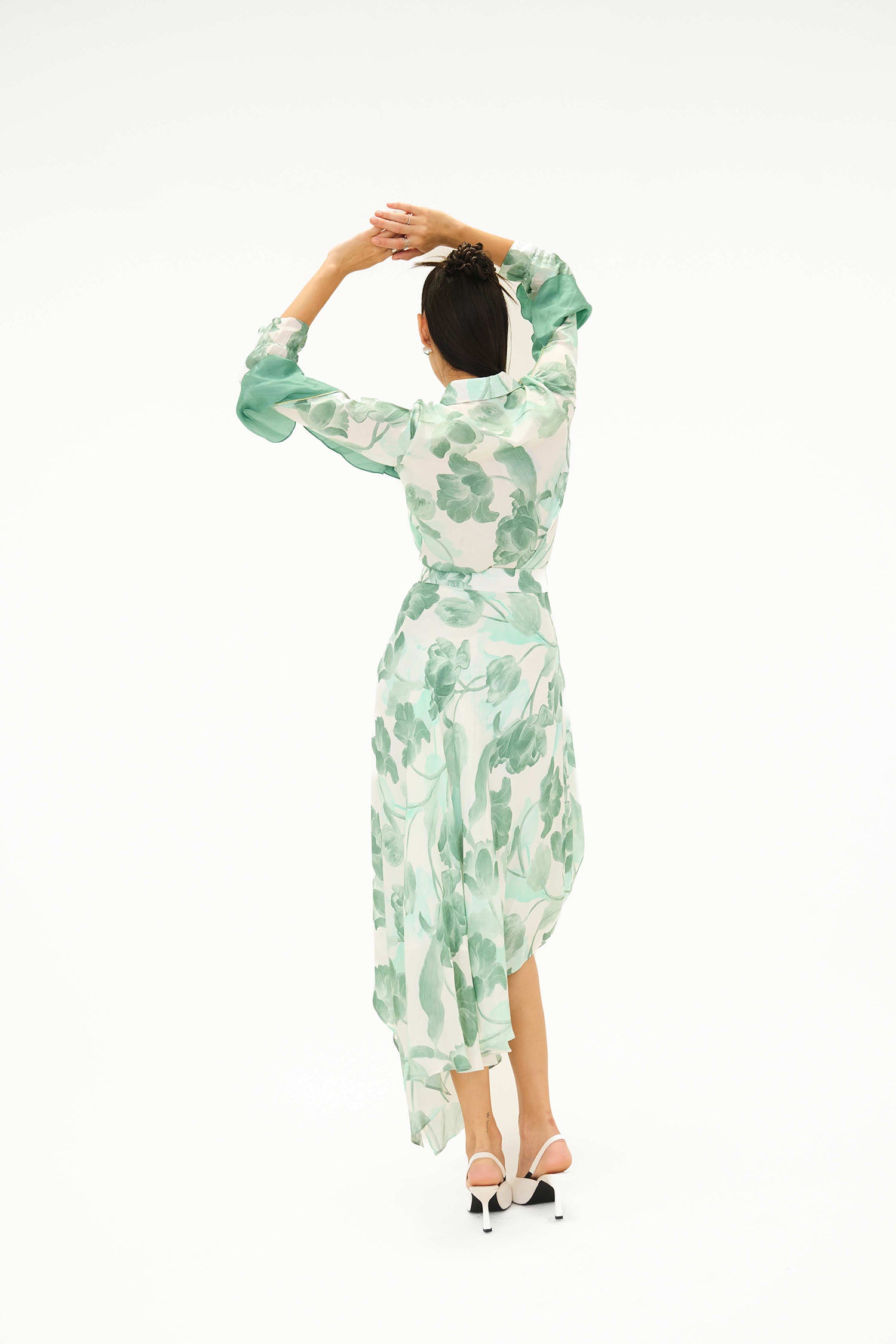 Como Printed Skirt Set
