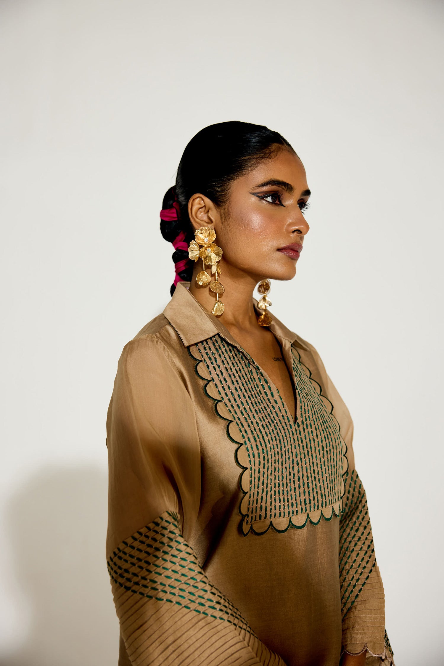 Zara Farshi Co-ord (Vintage Beige)