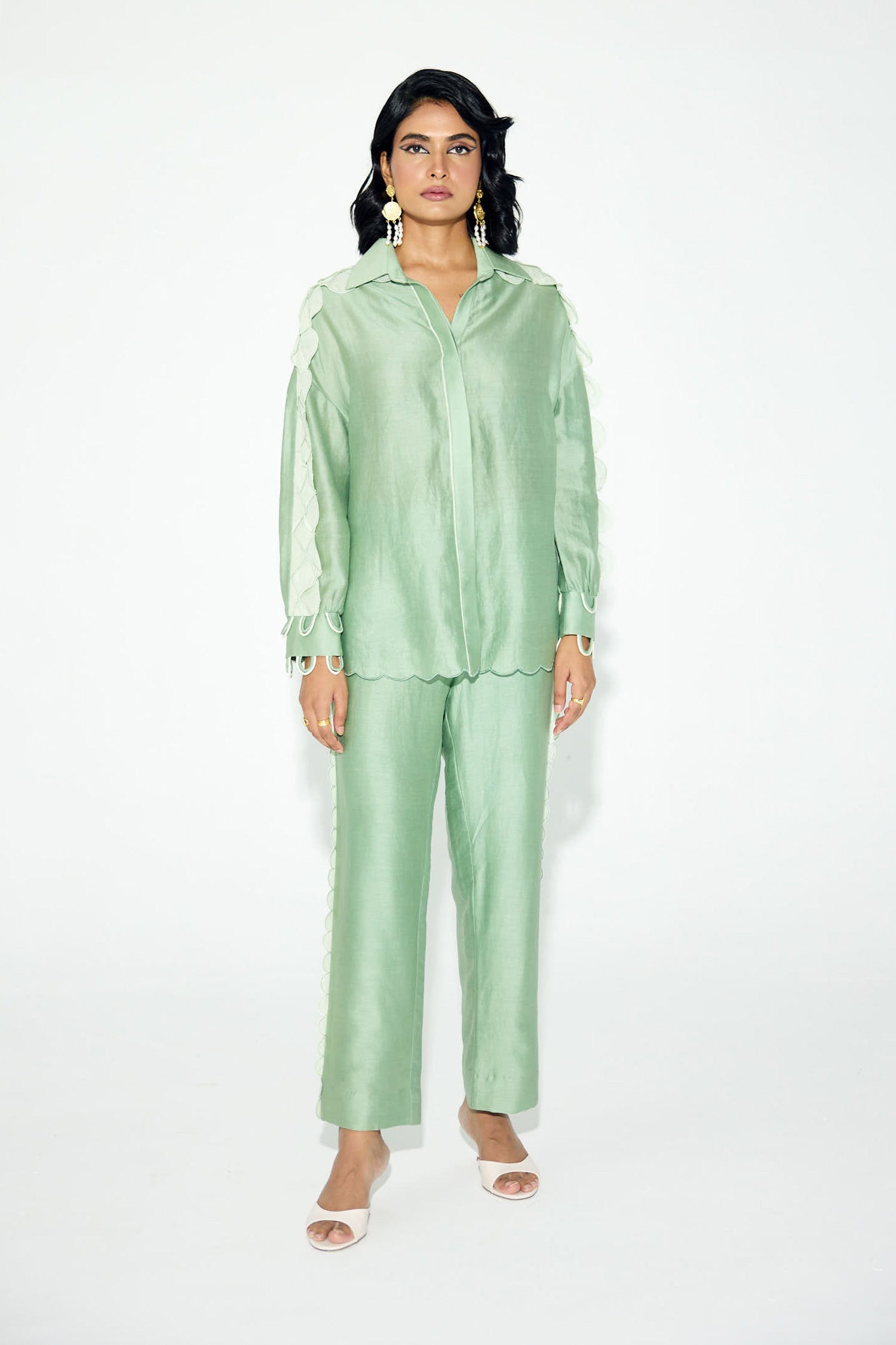 The Costa 75 Co-ord [ Minty ]