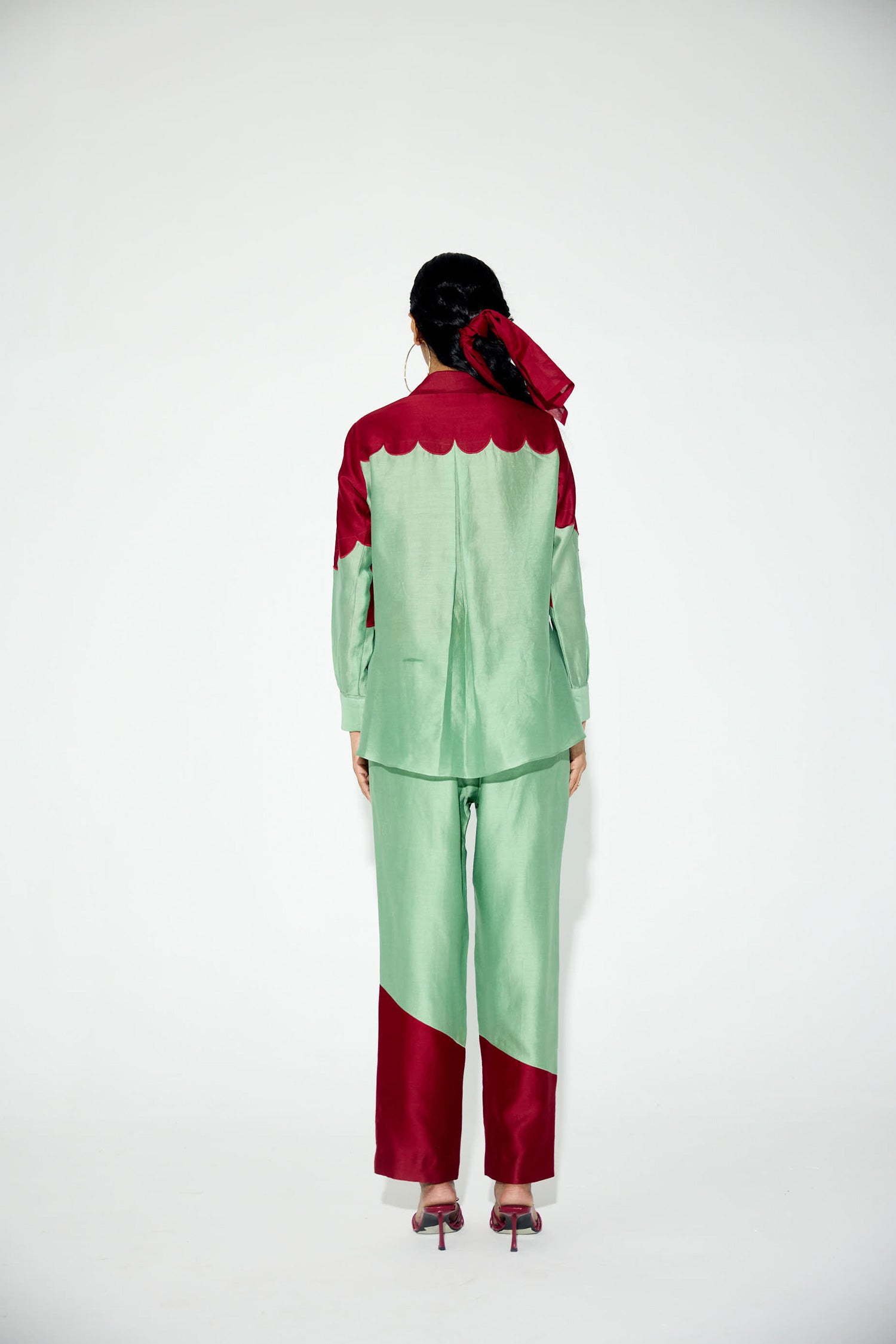 The Firefly Scalloped Block Co-ord